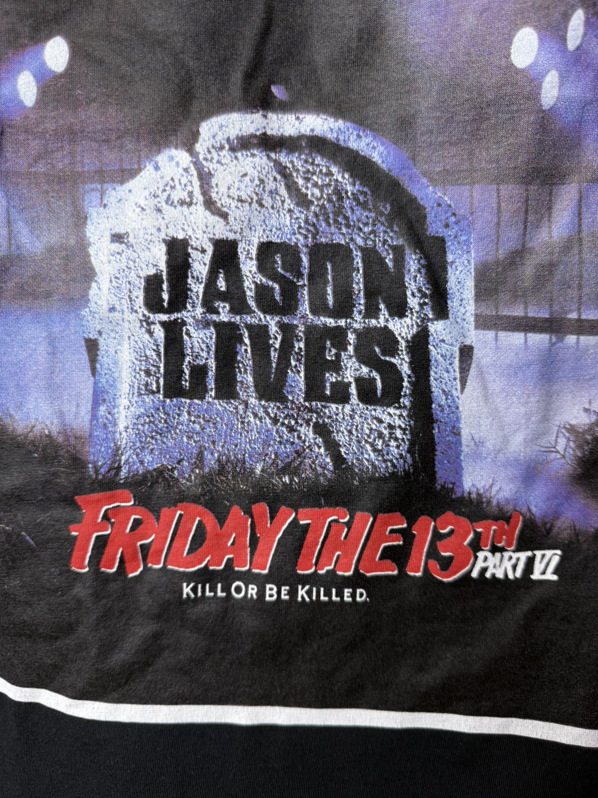 Band Tees Vintage The Friday 13th Jason Lives Horror Movie T Shirt Size US M / EU 48-50 / 2 - 3 Thumbnail