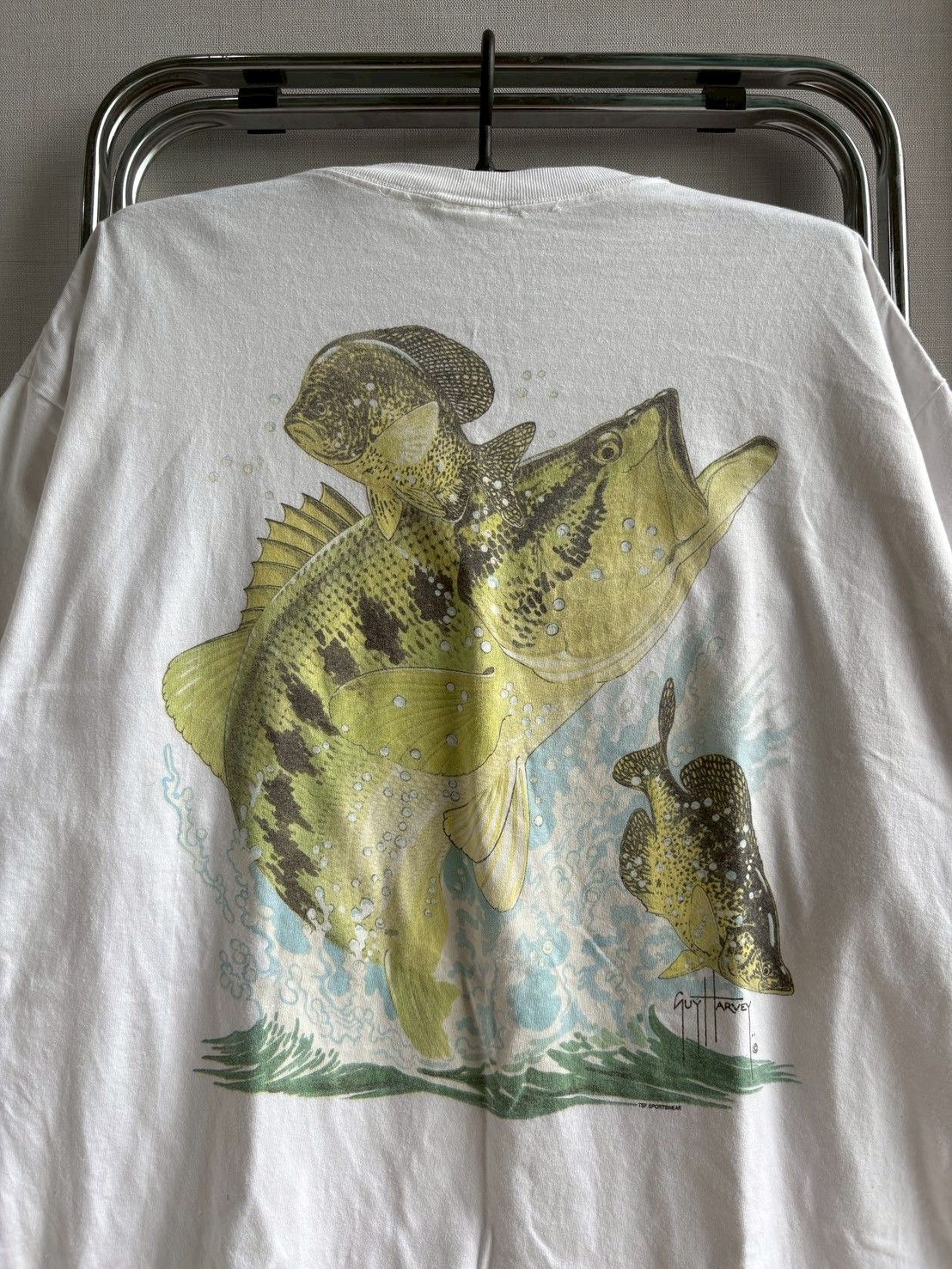 Guy Harvey VINTAGE Guy Harvey Shirt Men White 90s Shirt Size US M / EU 48-50 / 2 - 1 Thumbnail