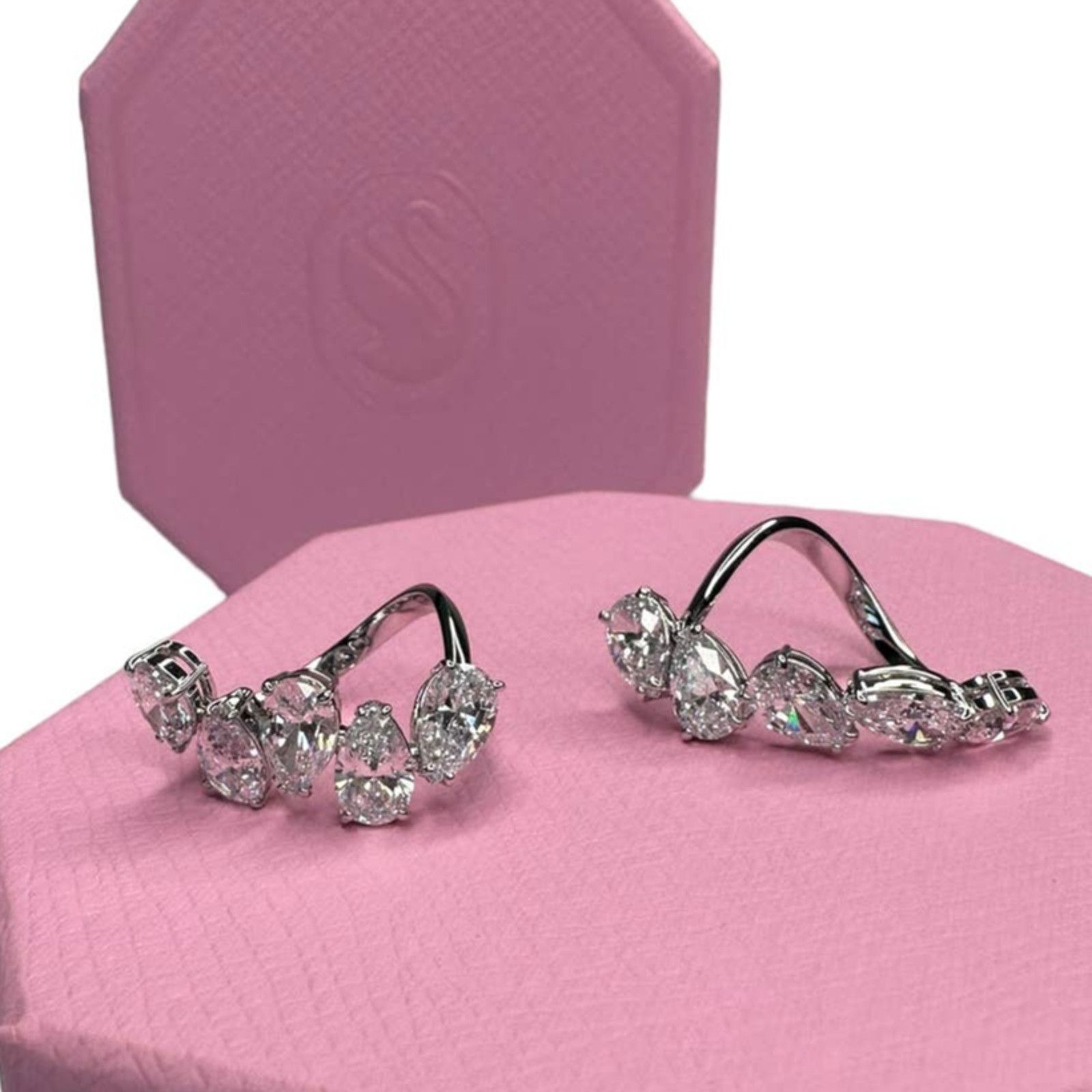 Swarovski Swarovski Millenia cocktail ring Set 50/52 EUR - 5/6 USA Size ONE SIZE - 2 Thumbnail
