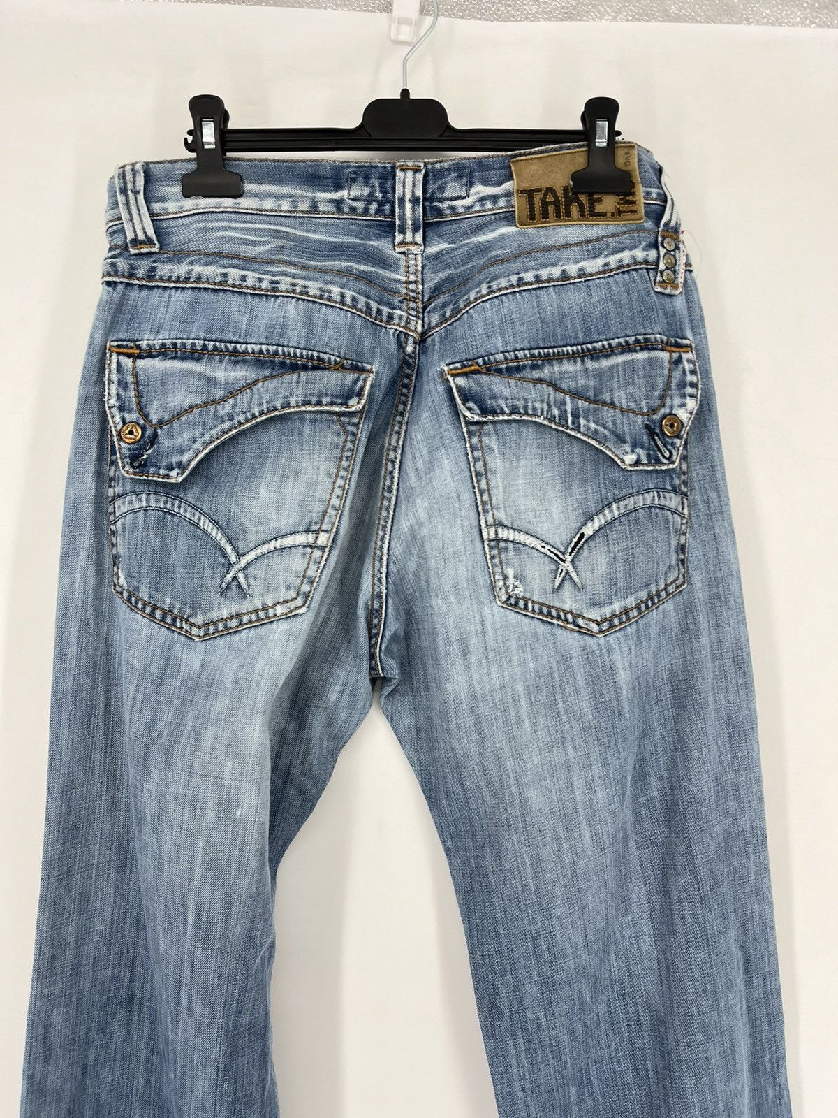 Japanese Brand × Vintage Vintage TAKE TWO Denim Jeans, Made In Italy "Style Ed Hardy Size US 32 / EU 48 - 14 Thumbnail