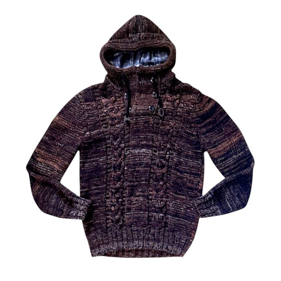 NBDN Nobrandedon Leif Nelson Purple/Red Sweater | Size 3XL Size US XXL / EU 58 / 5 - 1 Thumbnail