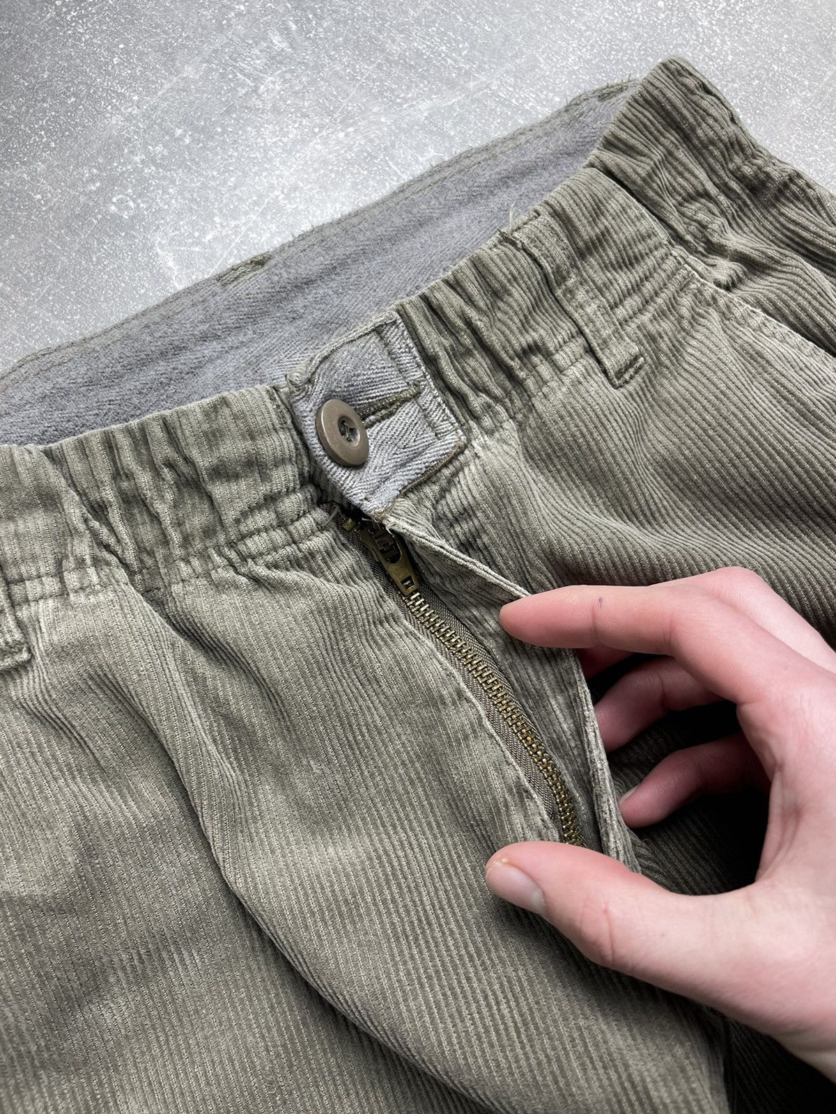 Other Cargo Military Multipocket Corduroy Khaki Pants Size US 28 / EU 44 - 9 Thumbnail