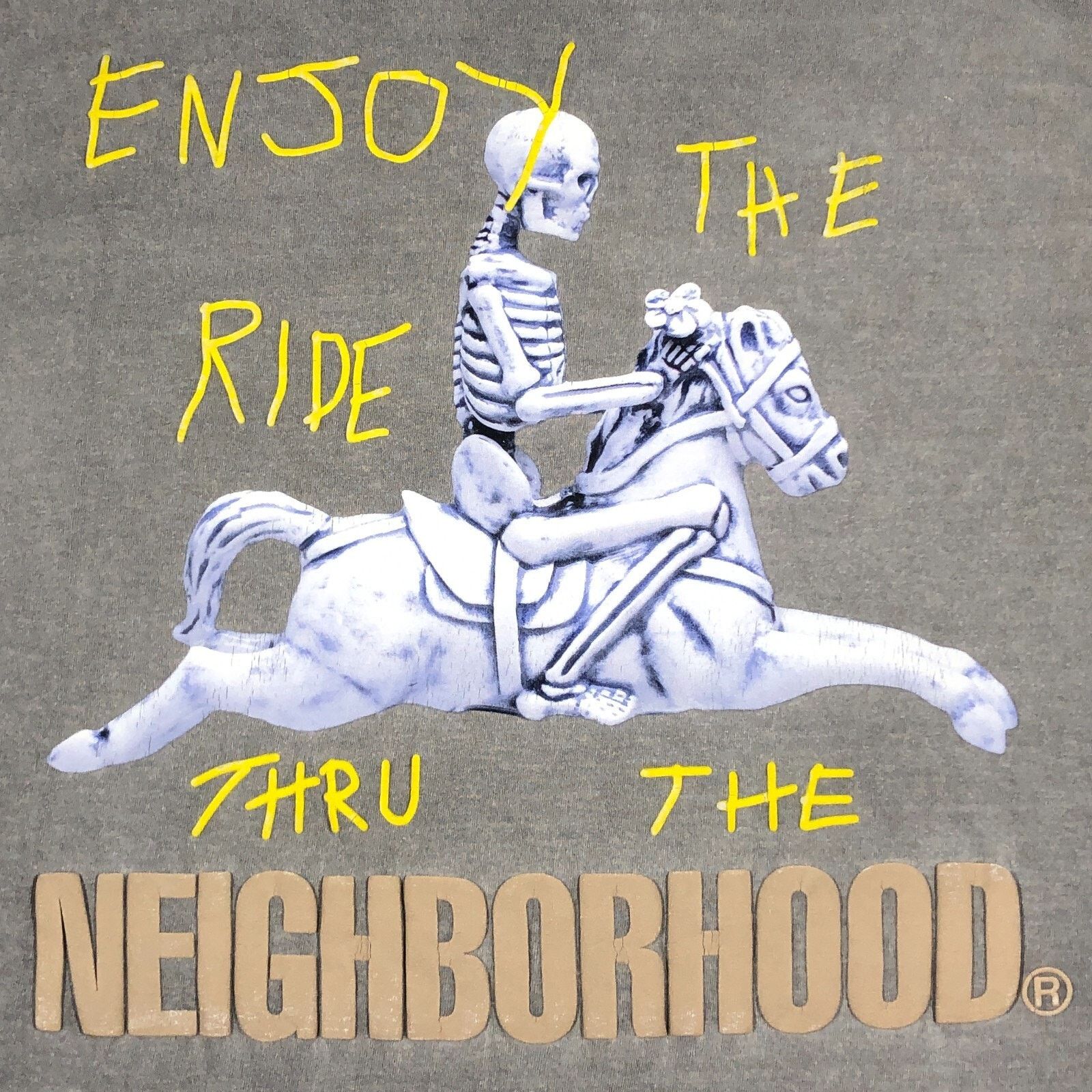 Neighborhood × Travis Scott Travis Scott Cactus Jack Neighborhood Carousel Tee Large Size US L / EU 52-54 / 3 - 6 Thumbnail