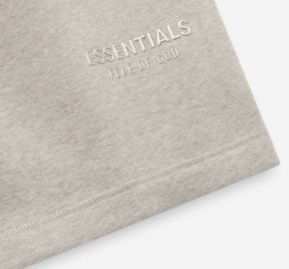 Essentials Fear of God Essentials Classic Sweatshort Heather Stone XL Size US 38 / EU 54 - 3 Thumbnail