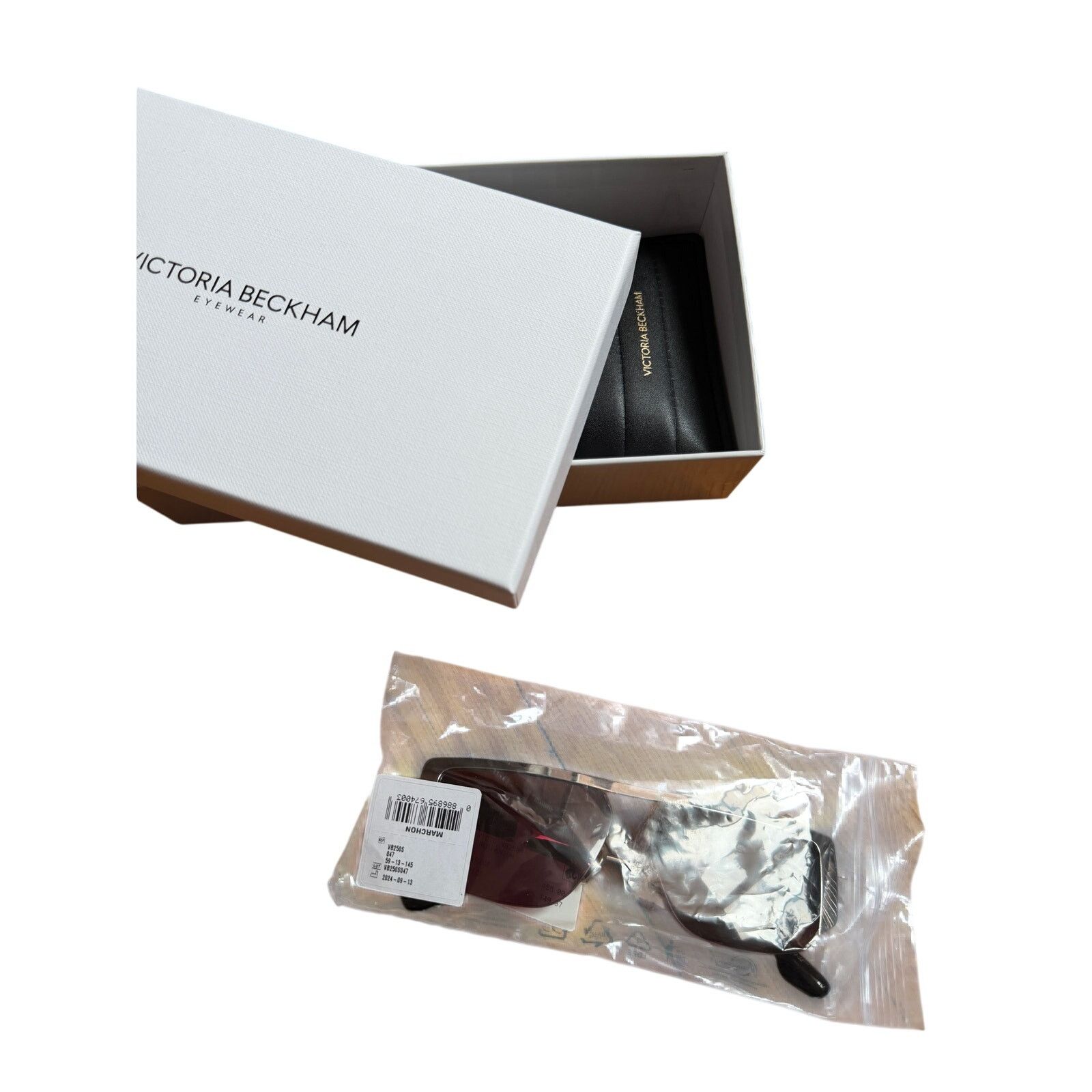 Victoria Beckham Victoria Beckham NWB VB250S Classic Logo 59mm Sunglasses Size ONE SIZE - 7 Thumbnail