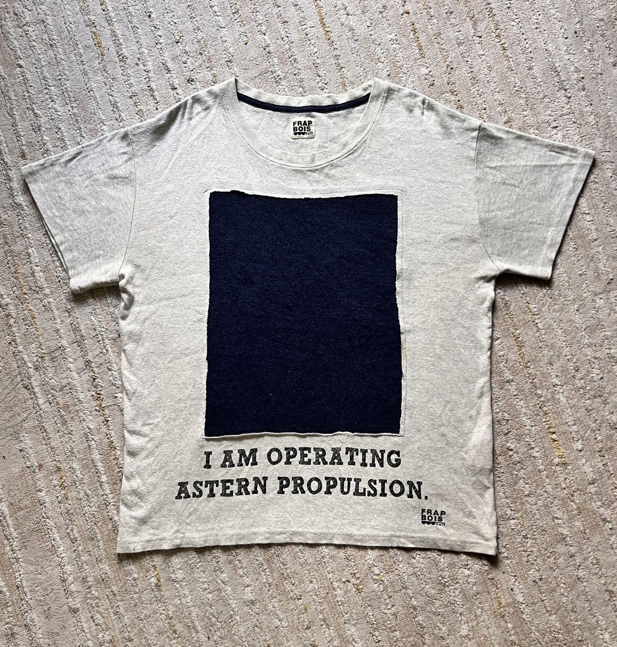 Frapbois × Issey Miyake × Japanese Brand Frapbois Half Made in Japan Propulsion Cut Off Tshirt Size US M / EU 48-50 / 2 - 9 Thumbnail