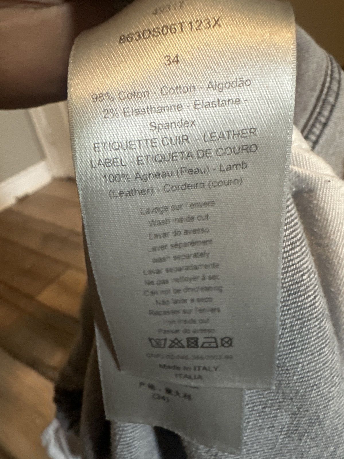 Dior Dior grey denim Size US 34 / EU 50 - 3 Thumbnail