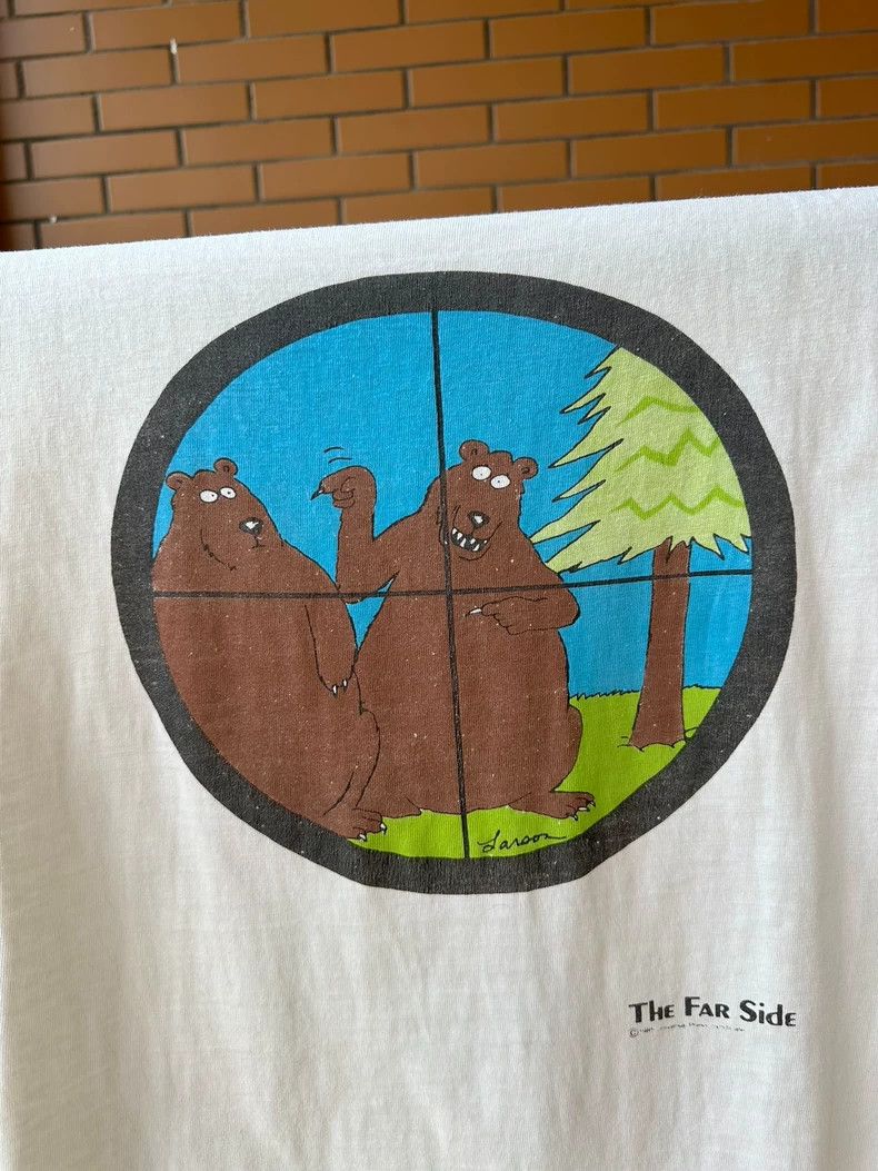 Vintage Vintage Tee 1985 The Far Side 2505-Nextarrow Size US L / EU 52-54 / 3 - 3 Thumbnail