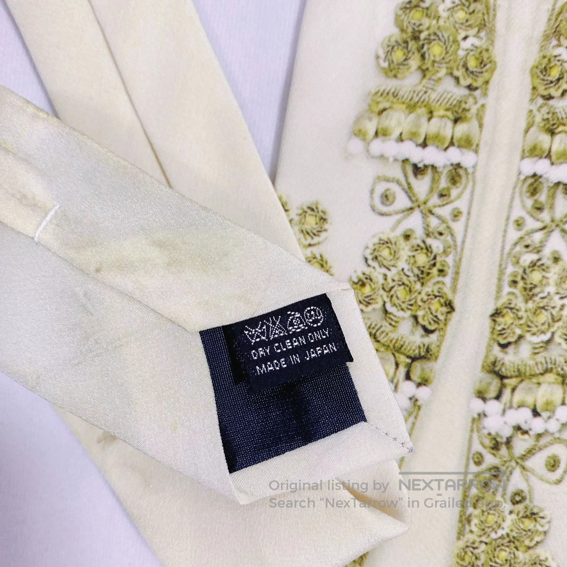 Jean Paul Gaultier Jean Paul Gaultier Silk Tie. Size ONE SIZE - 3 Thumbnail