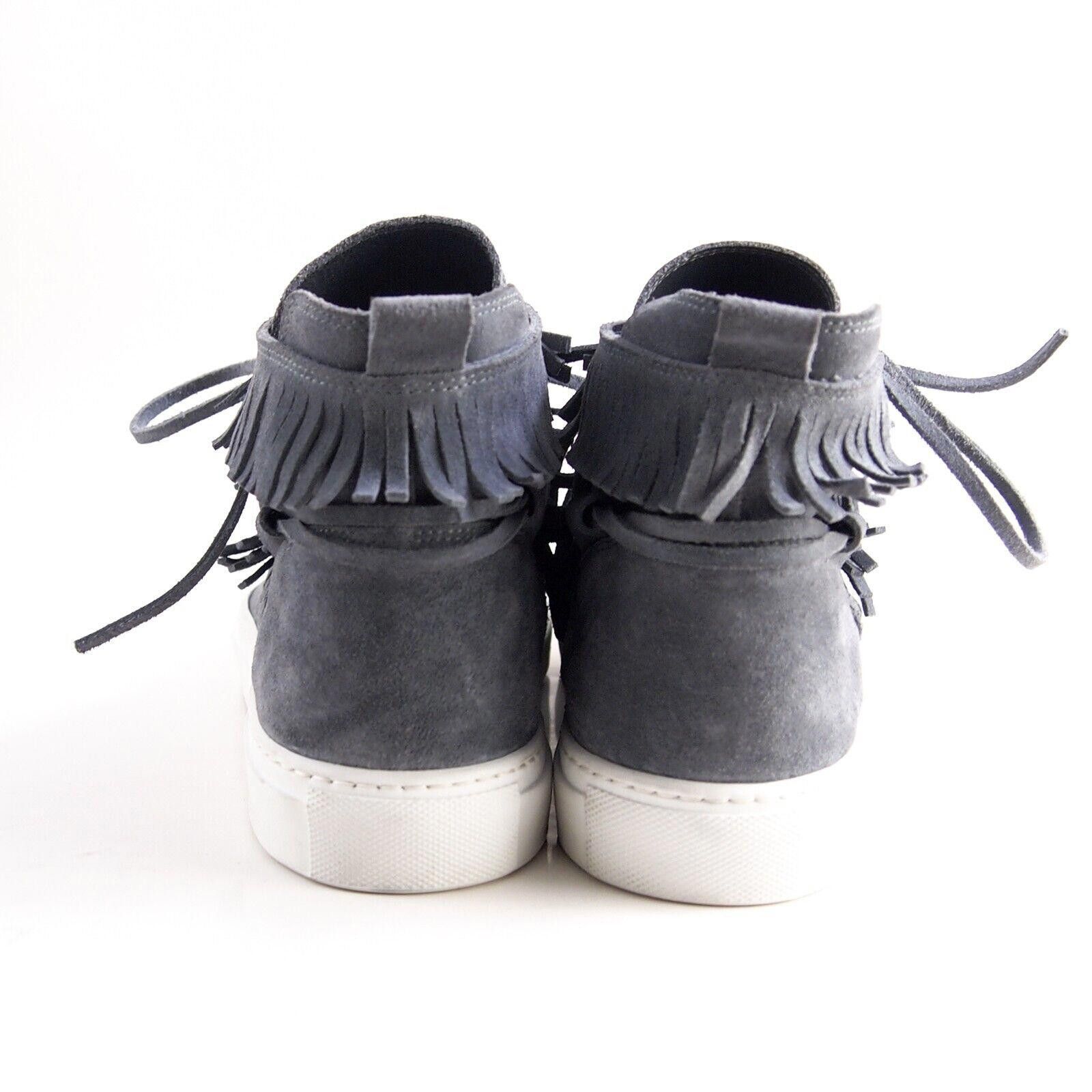 Casedei Casadei Fringe Sneakers Gray Suede Mens EU 41.5 US 8.5 Size US 8.5 / EU 41-42 - 8 Thumbnail