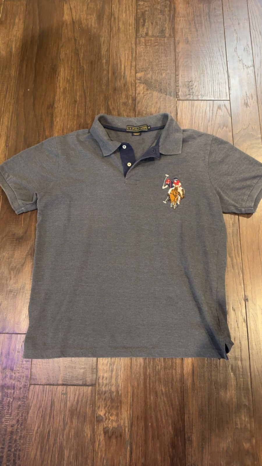 U.S. Polo Assn. Vintage U.S. Polo Assn Embroidered Tshirt Size US M / EU 48-50 / 2 - 1 Thumbnail