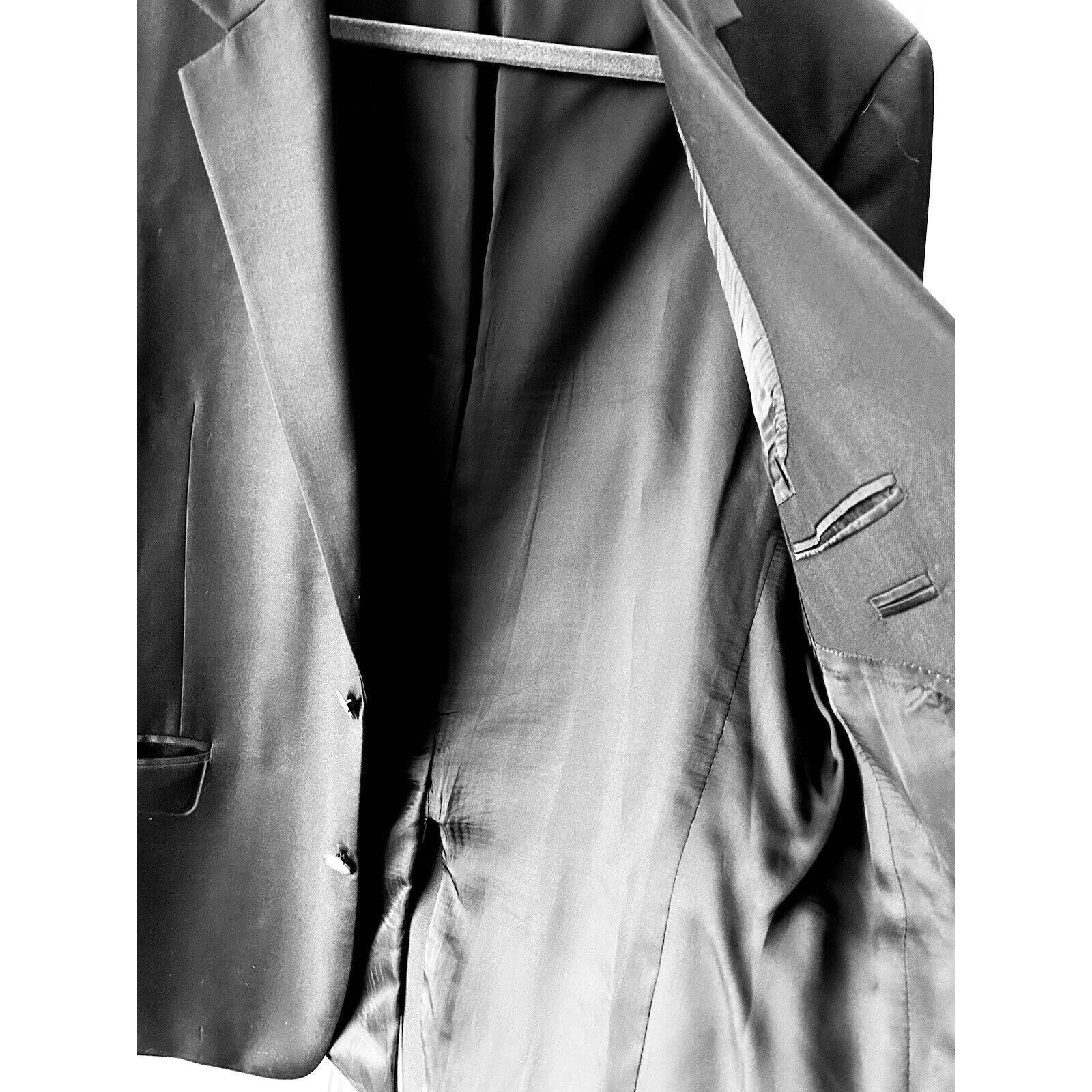 Jos. A. Bank Men's Jos. A. Bank Black 2-Button Suit Jacket Sz 42s Size 42S - 7 Thumbnail