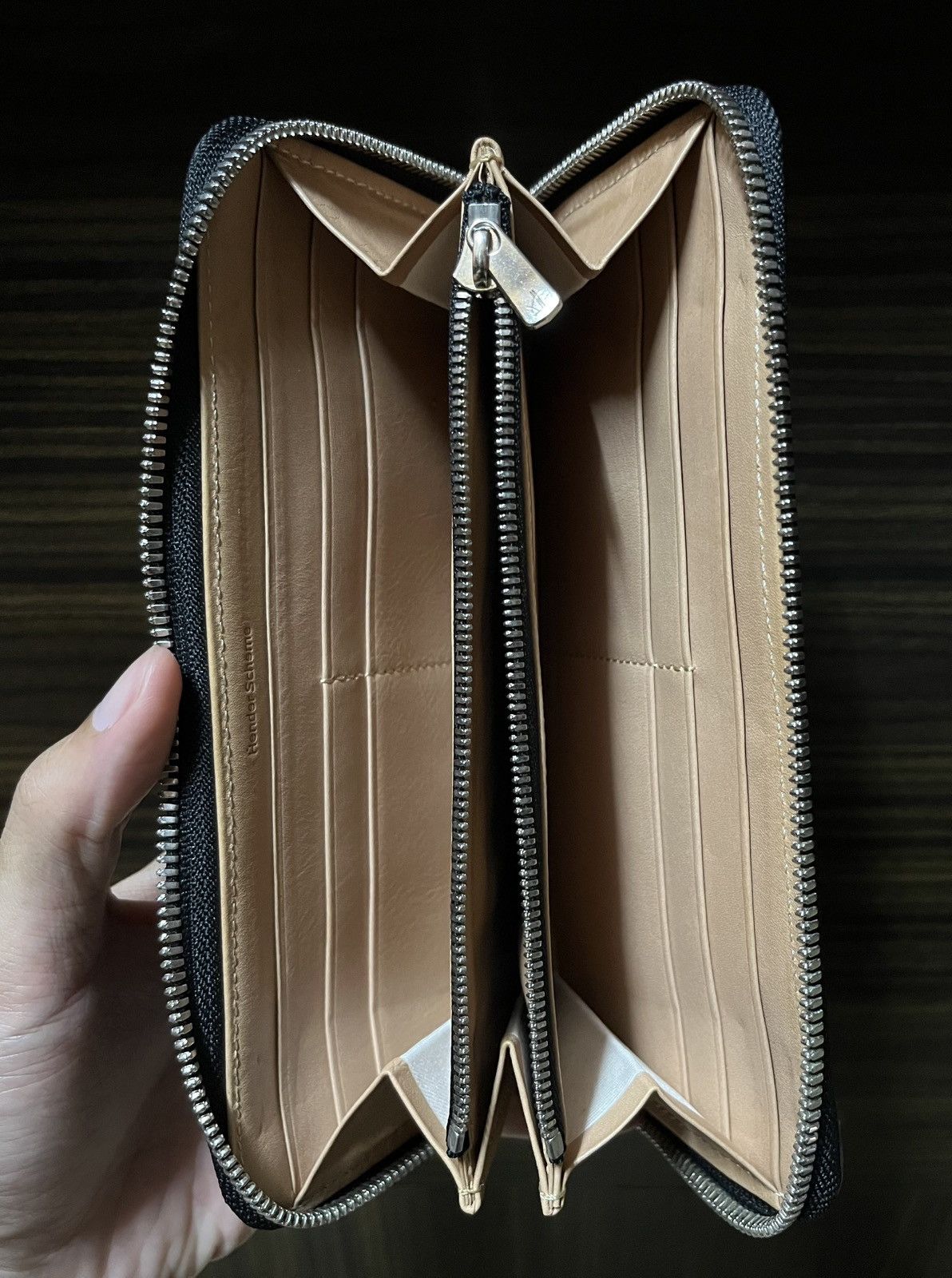 Hender Scheme Long Wallet Vegetable Tanned Leather Japanese Craft Size ONE SIZE - 5 Thumbnail