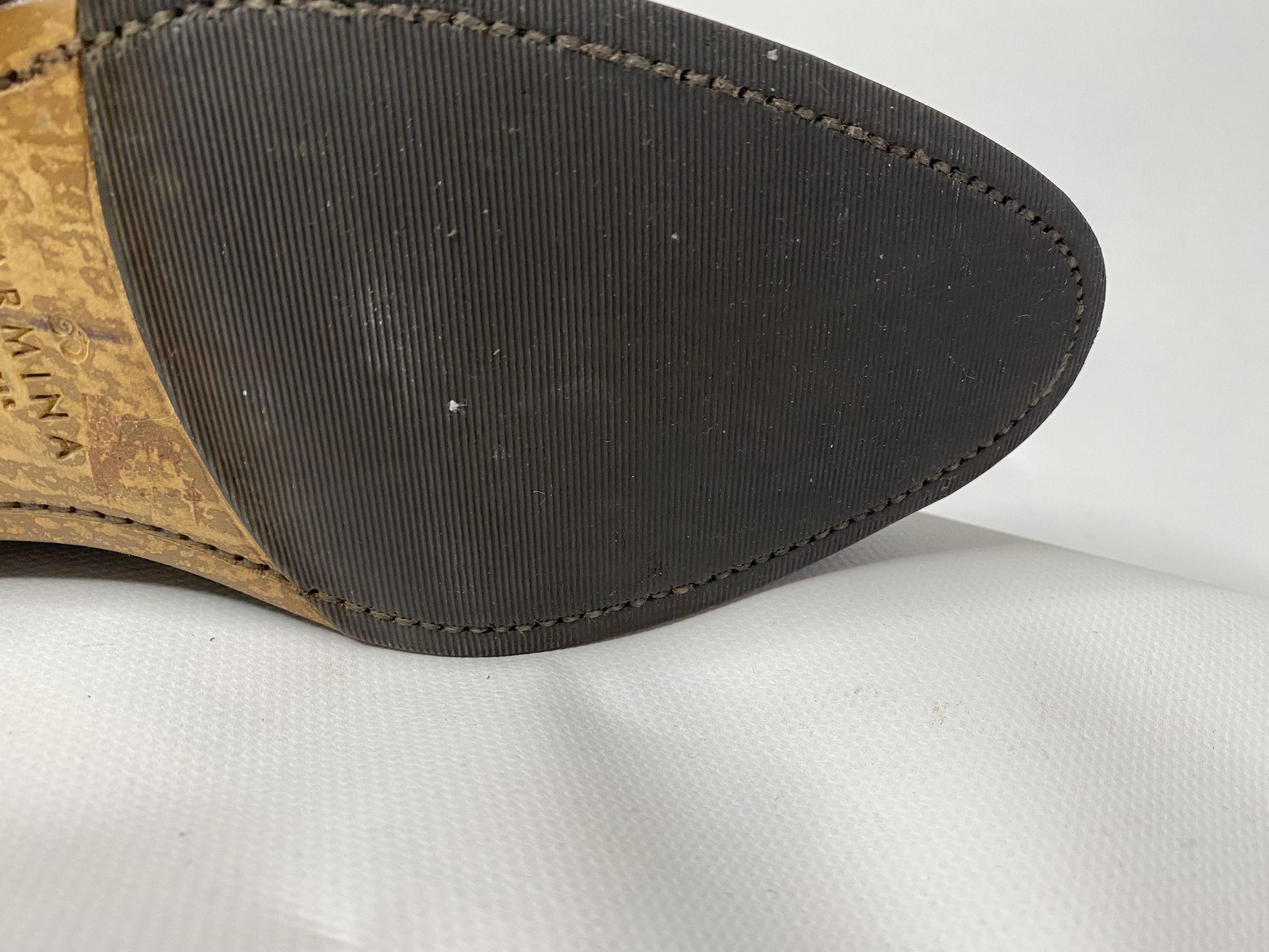 Carmina × Vintage CARMINA FOR PELIKAMO DOUBLE MONK STRAP CALF SUEDE SIZE EU 40 Size US 8 / EU 41 - 7 Thumbnail