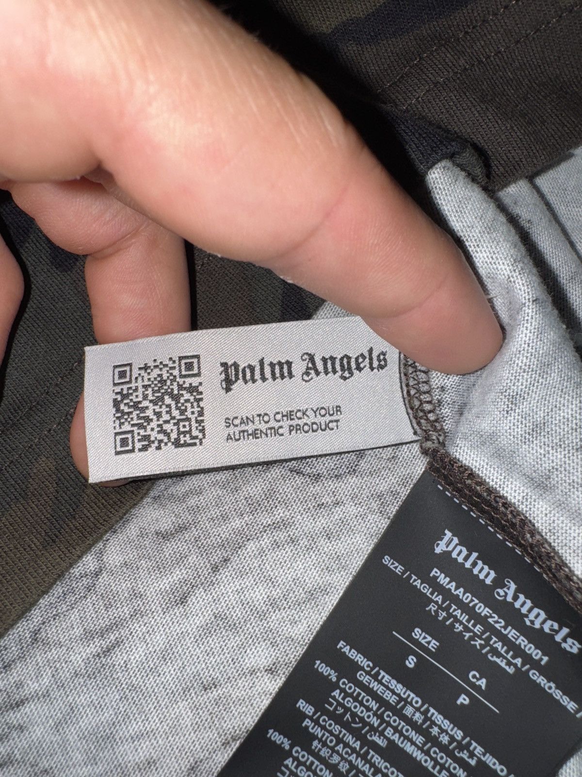 Palm Angels Palm Angels Camo Classic Tees Tripack Multicolor S Size US S / EU 44-46 / 1 - 5 Thumbnail