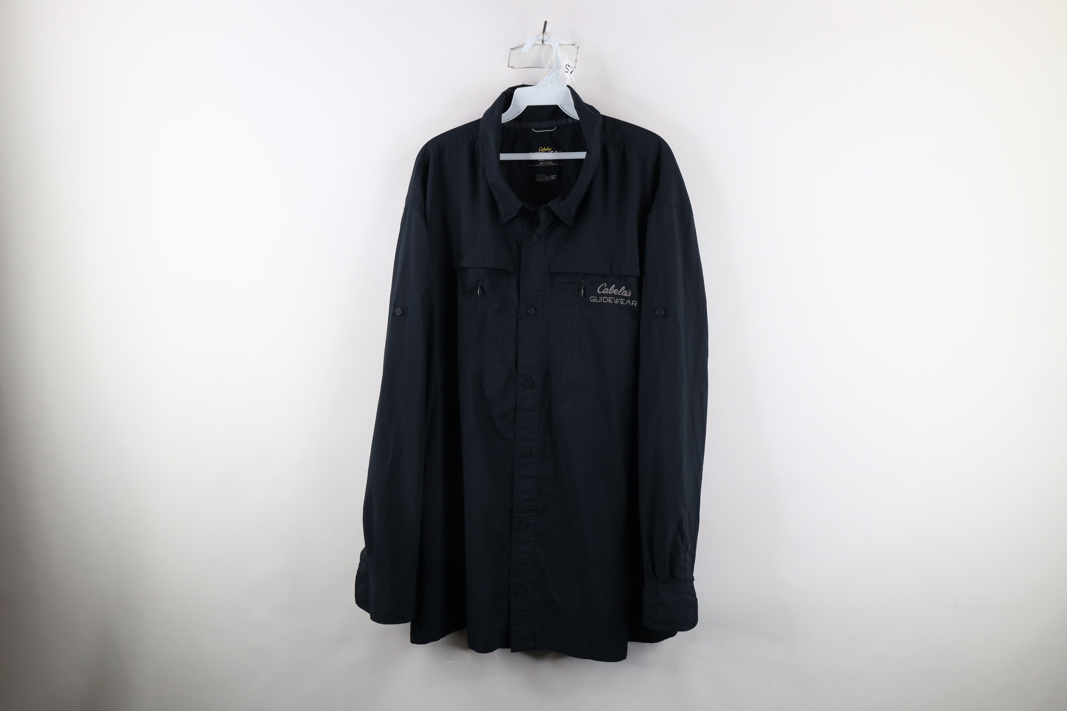 Cabelas × Vintage Cabelas Guidewear Lightweight Vented Collared Button Shirt Size US XXL / EU 58 / 5 - 1 Thumbnail