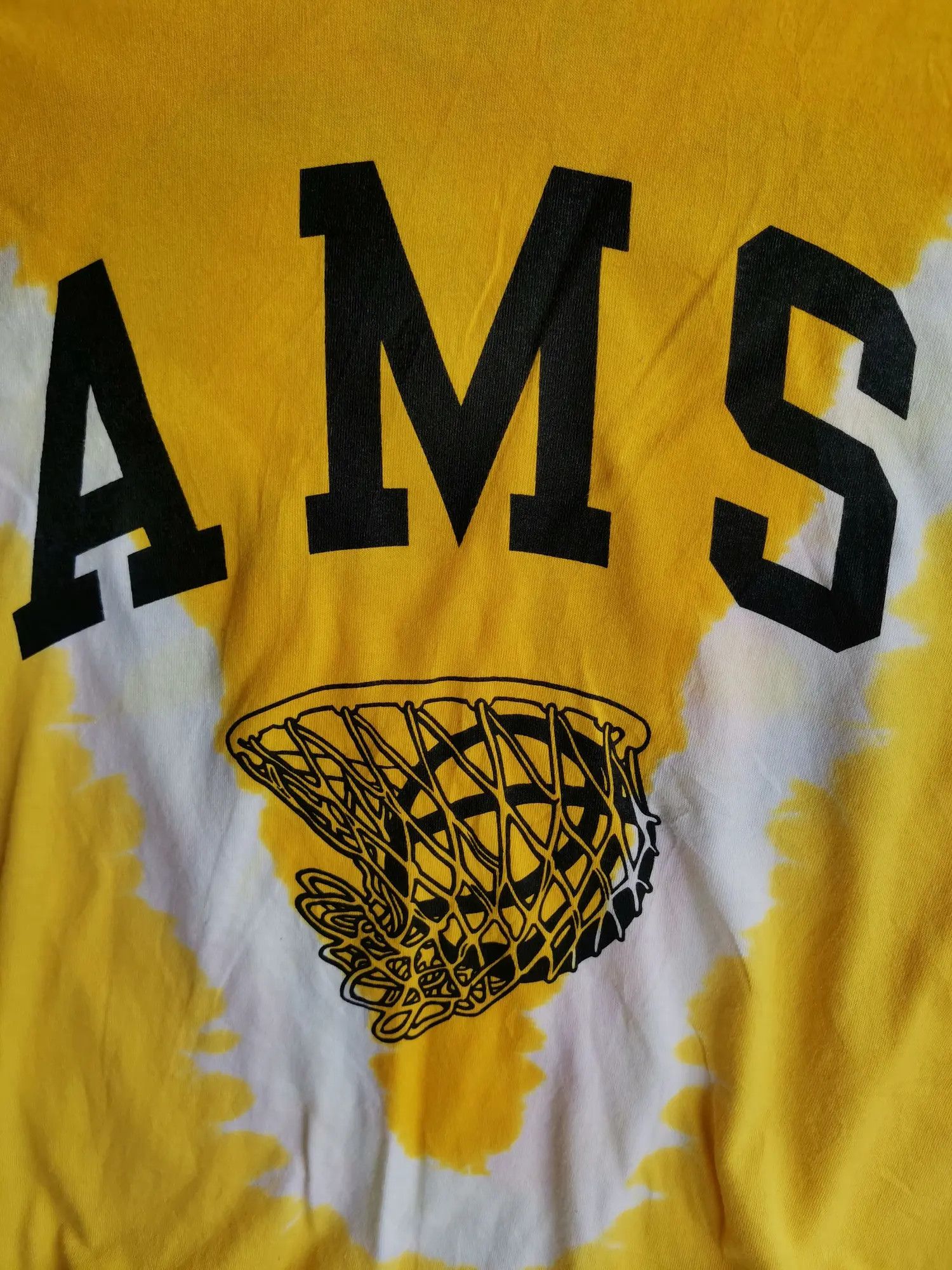 Designer Rare!!! AMS Basketball Big Logo T-shirt Size US S / EU 44-46 / 1 - 4 Thumbnail