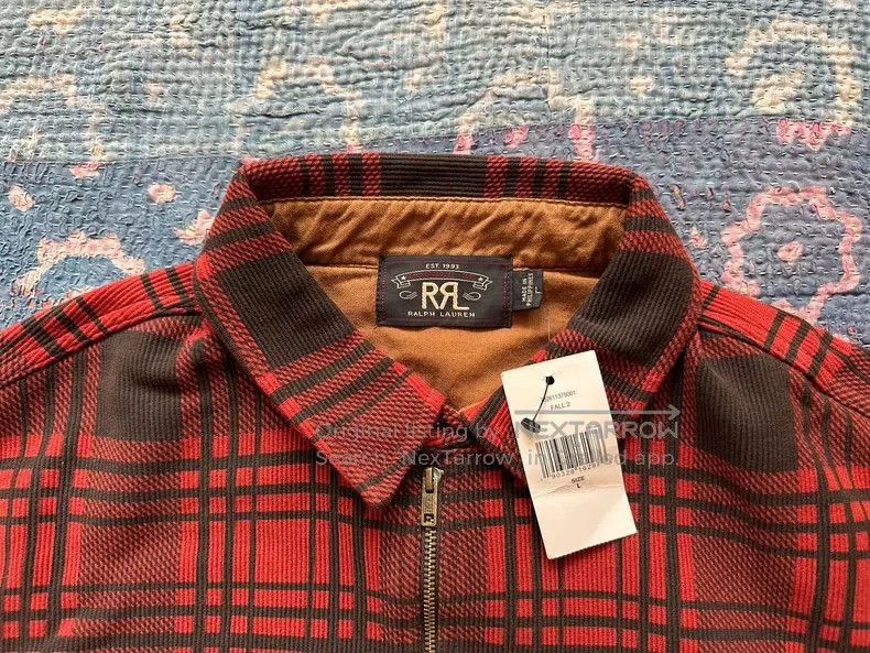 RRL Ralph Lauren RRL Red Black Plaid Shirt L. Size US L / EU 52-54 / 3 - 3 Thumbnail