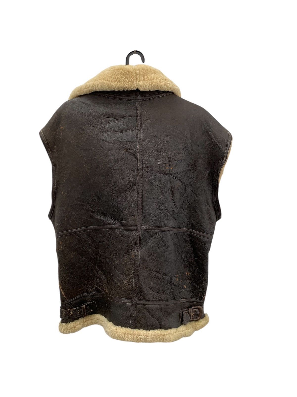 Japanese Brand VINTAGE B3 STYLE JACKET VEST SHERLING ITALIAN STYLE Size US S / EU 44-46 / 1 - 2 Thumbnail
