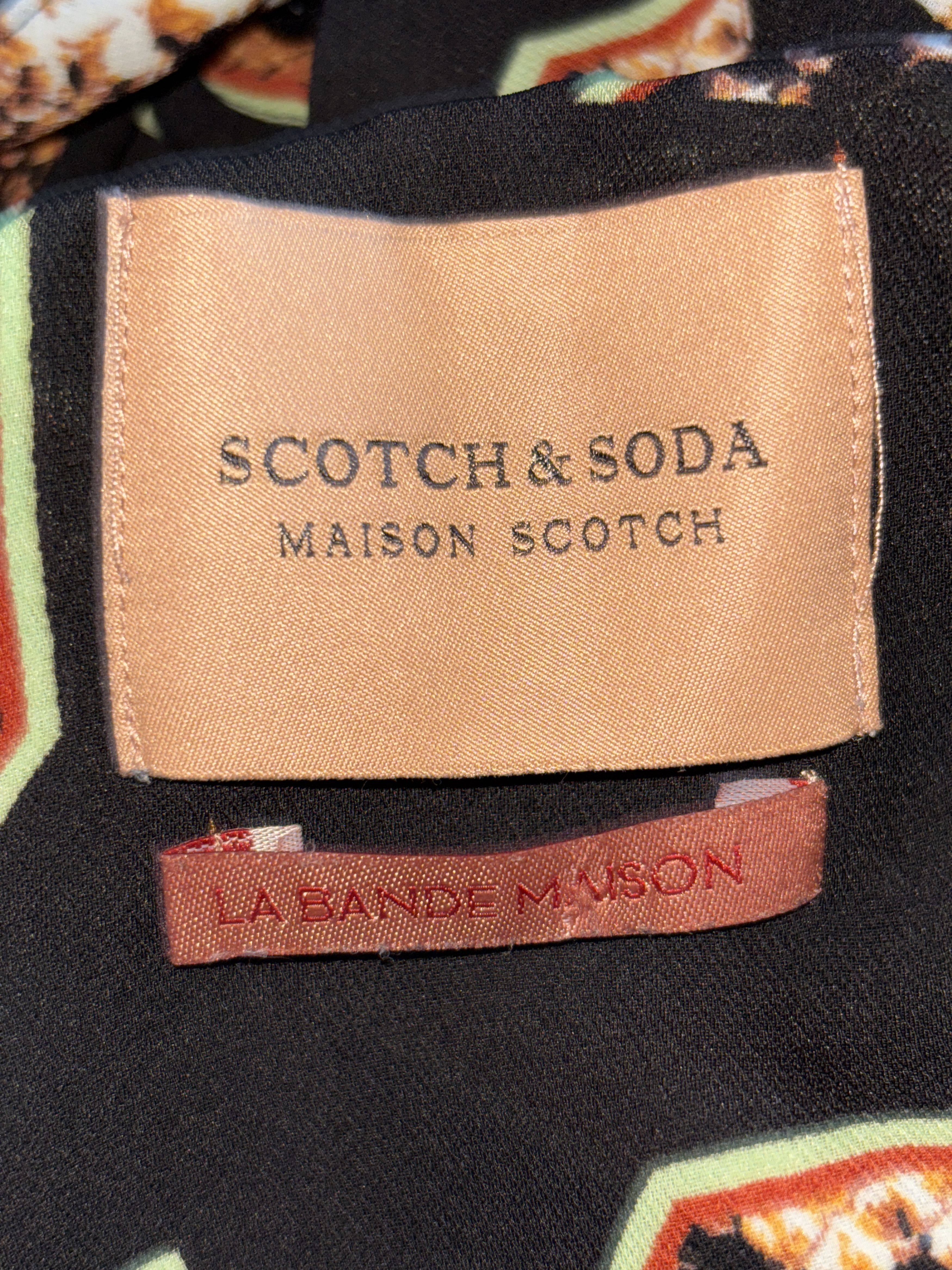 Maison Scotch × Scotch & Soda Scotch & Soda Maison Scotch Printed Button-Up Shirt Size S / US 4 / IT 40 - 9 Thumbnail
