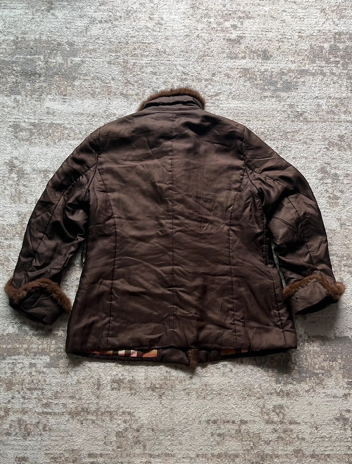 Burberry Burberry Sz 46 / XL 96% Silk Jacket Plaid Lining Size XL / US 12-14 / IT 48-50 - 20 Thumbnail