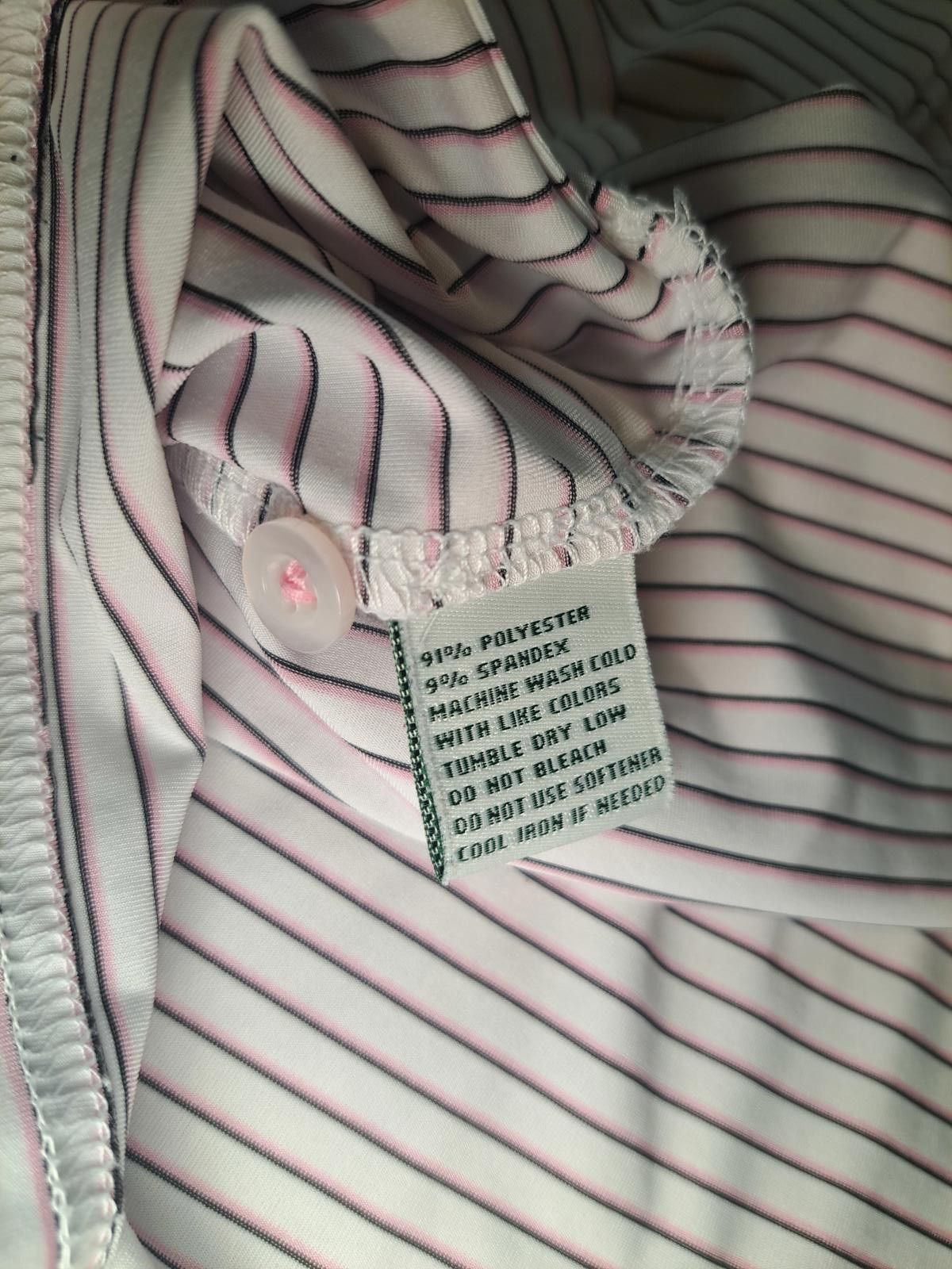 Donald Ross Donald Ross Golf Polo Mens XL White Multicolor Striped Size US XL / EU 56 / 4 - 4 Thumbnail
