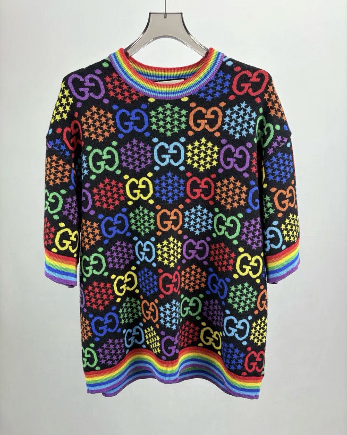 Gucci × Tom Ford S/S 1996 Fruits Knit T-Shirt (SS96, Fruit, Floral