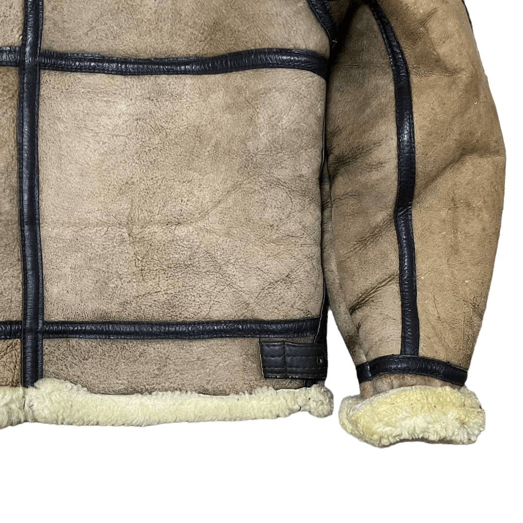 Avirex Vintage 80's Avirex B 3 Sheepskin Leather Jacket Shearling Size US M / EU 48-50 / 2 - 19 Thumbnail