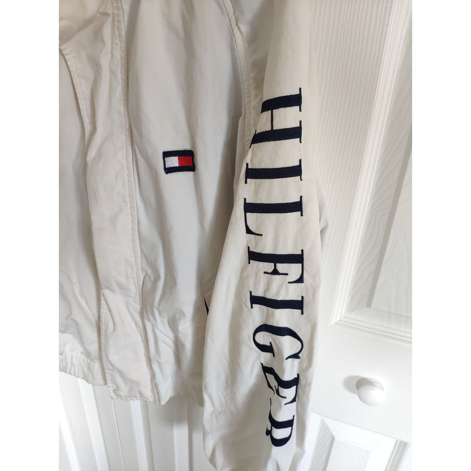 Tommy Hilfiger Vintage 90s Tommy Hilfiger Sailing Gear Jacket XL Size US XL / EU 56 / 4 - 3 Thumbnail