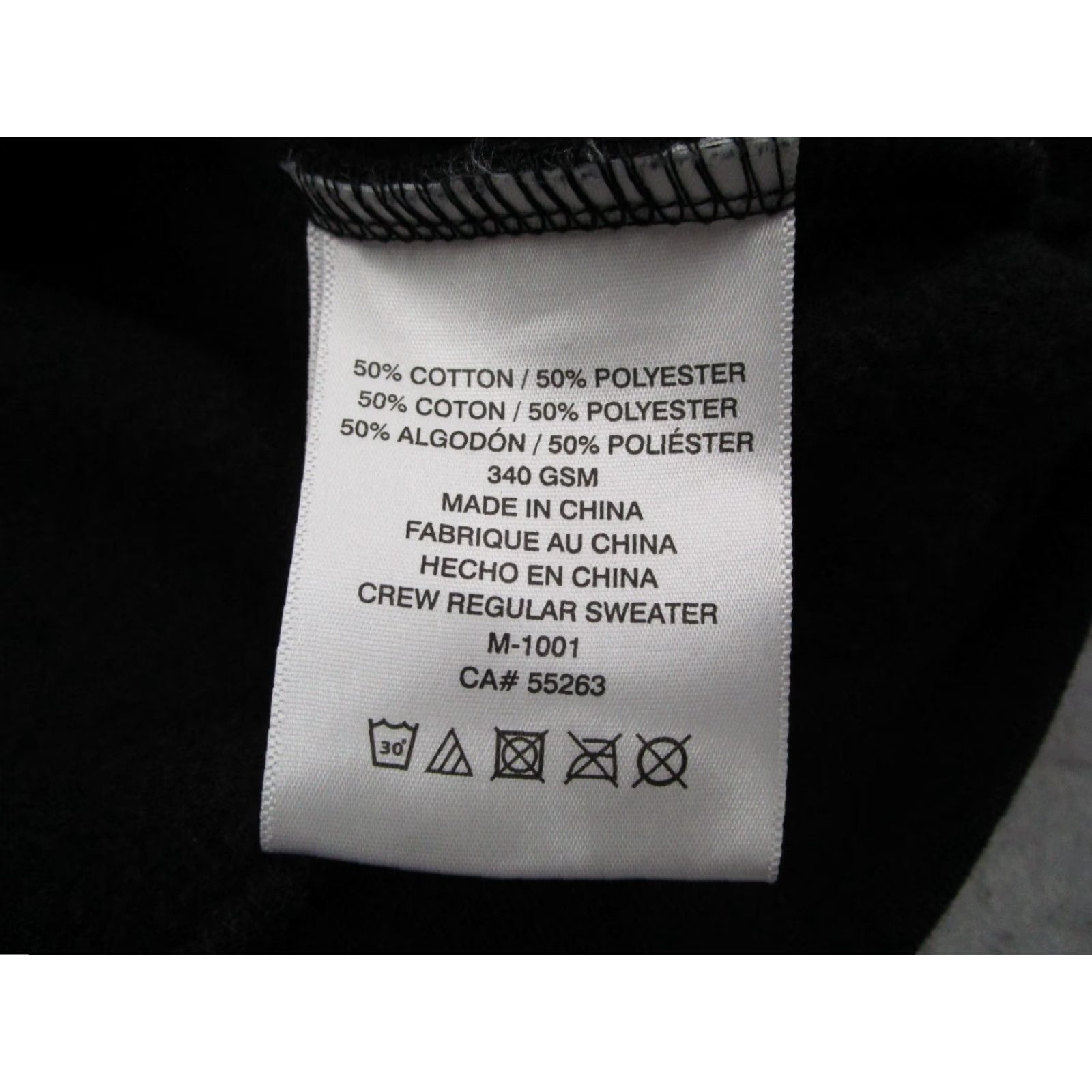 Vintage Mamba & Mambacita Sweatshirt Mens Large Black Matte Logo Crew Neck Pullover Fleece Size US L / EU 52-54 / 3 - 6 Thumbnail