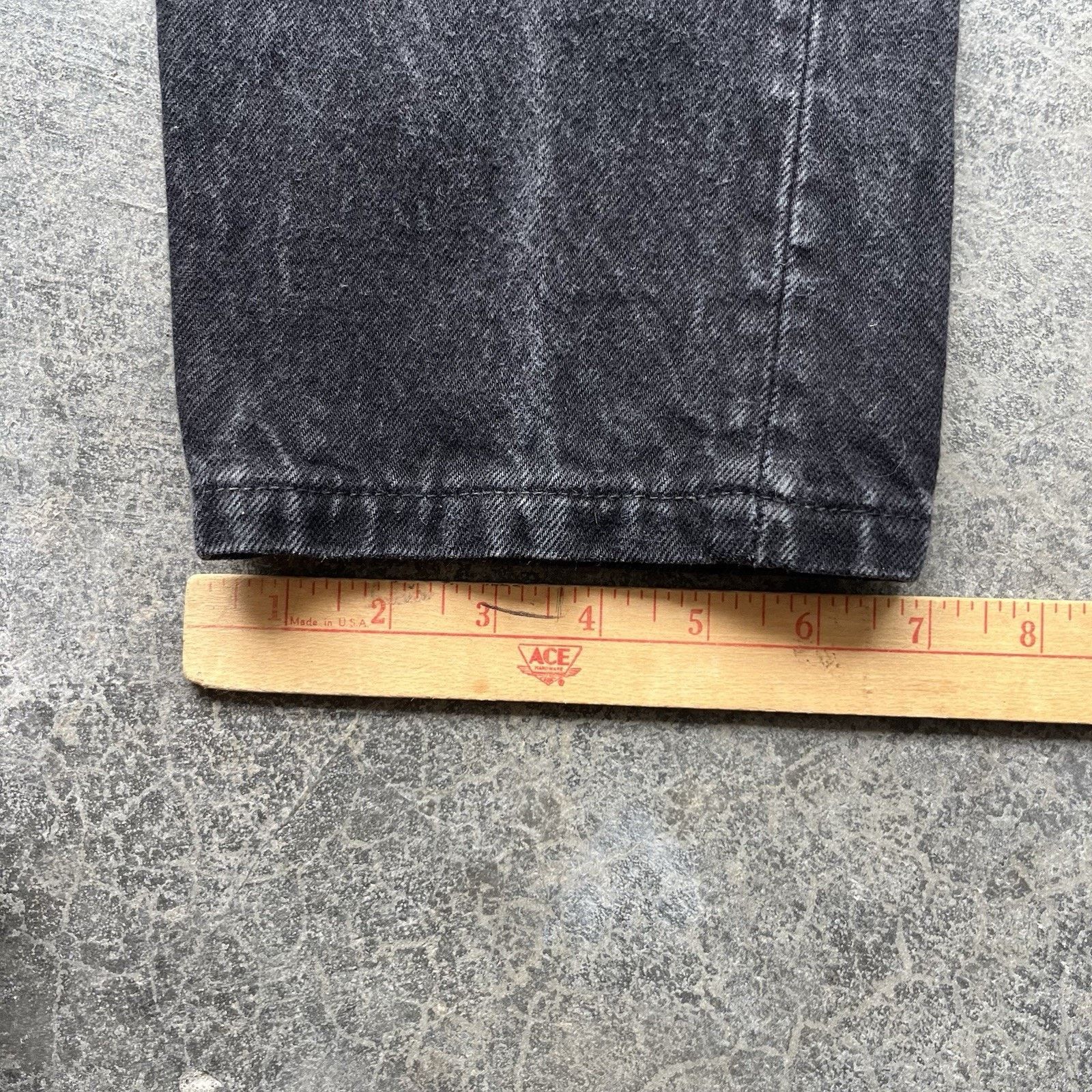 Levi's Vintage 90’s Levi’s 501 Black Jeans Men’s 28 X 30 Straight L Size US 28 / EU 44 - 4 Thumbnail