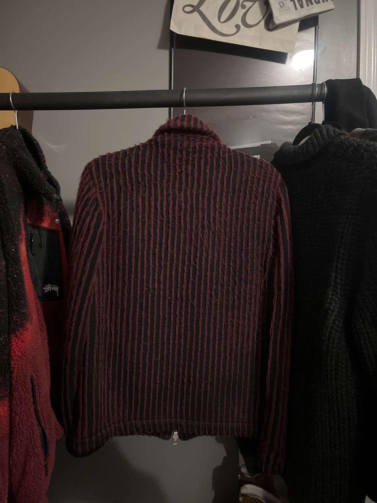 Our Legacy Rare Our Legacy AW/15 Hairy Stripe Jacket Size US M / EU 48-50 / 2 - 5 Thumbnail