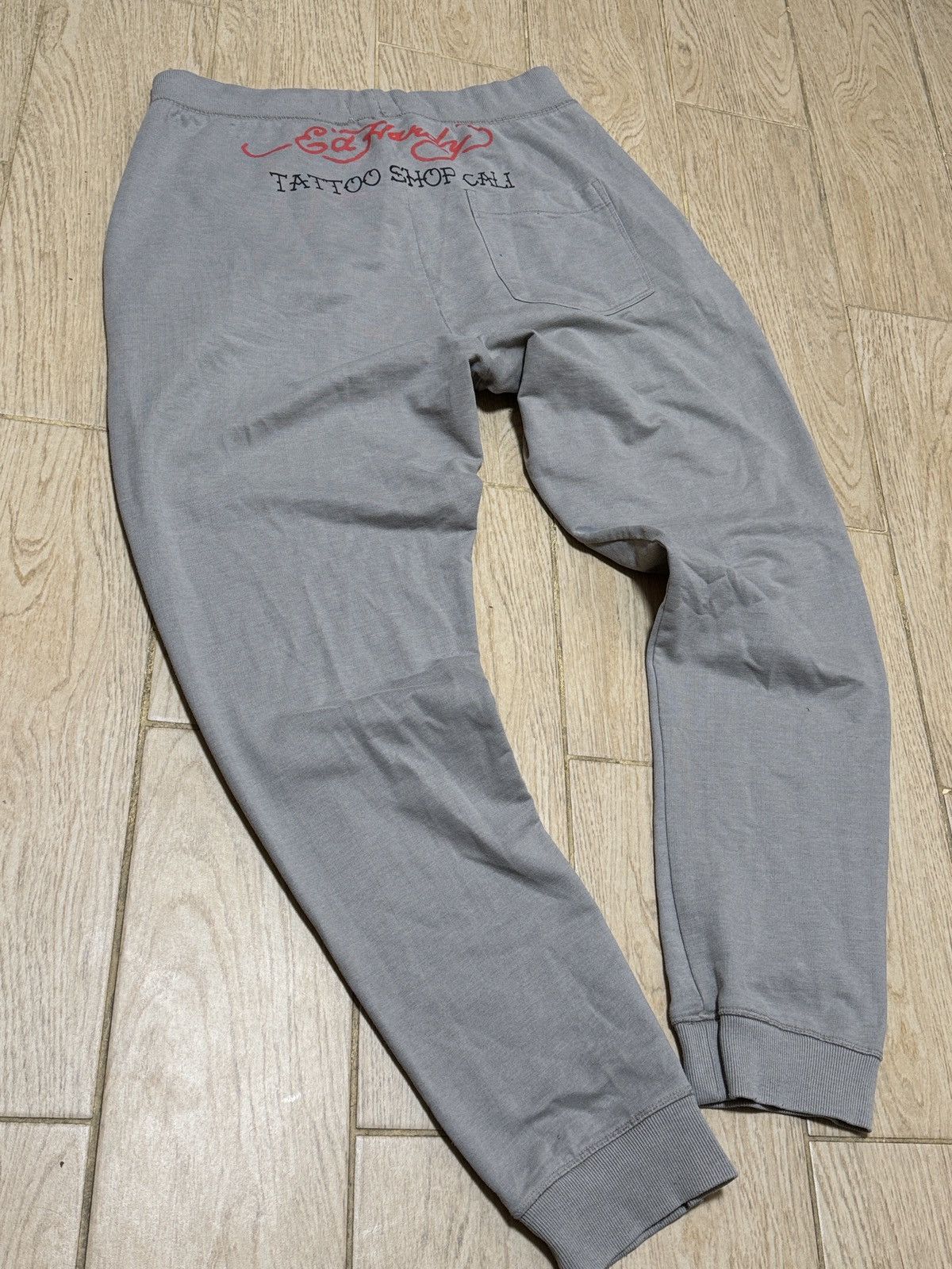 Ed Hardy Vintage Ed Hardy Crazy pants denim baggy sweatpants y2k Size US 34 / EU 50 - 7 Thumbnail