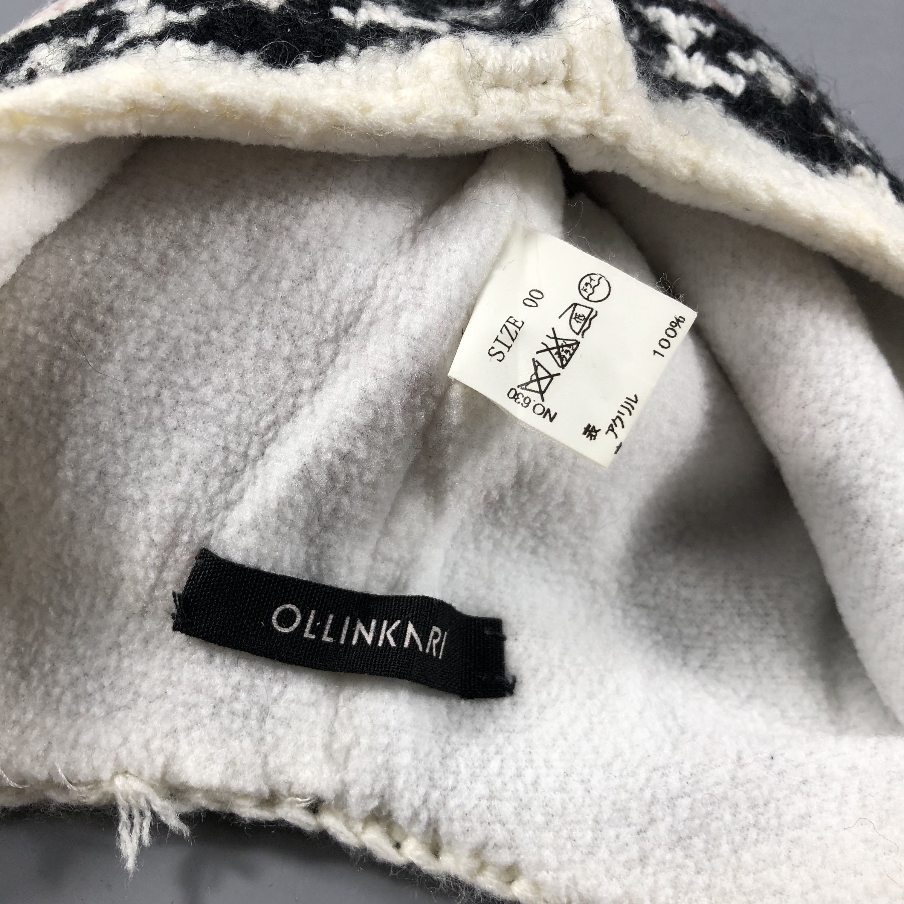 Vintage Ollinkari Earflap Bobble Beanie Snowcap Snow Hat B934 Size ONE SIZE - 4 Thumbnail