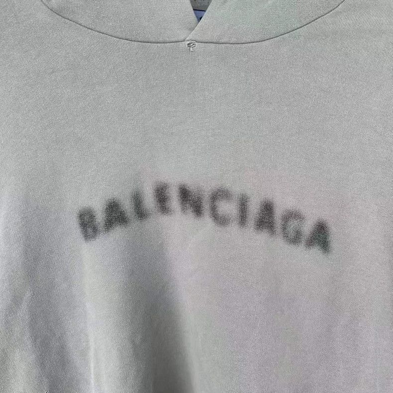 Balenciaga Balenciaga Mosaic damage hoodie Size US S / EU 44-46 / 1 - 3 Thumbnail