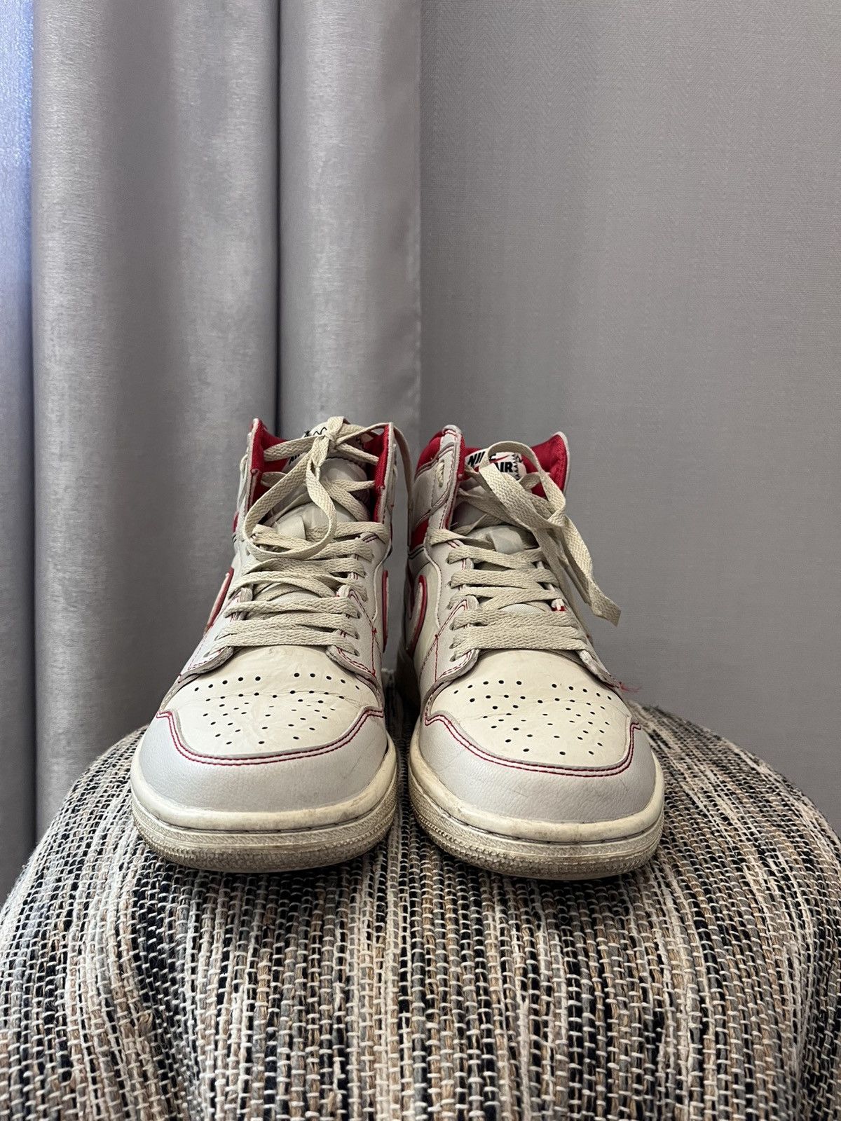 Jordan Brand × Nike × Vintage Nike Air Jordan 1 Retro High OG Phantom Leather sneakers Size US 8.5 / EU 41-42 - 4 Thumbnail