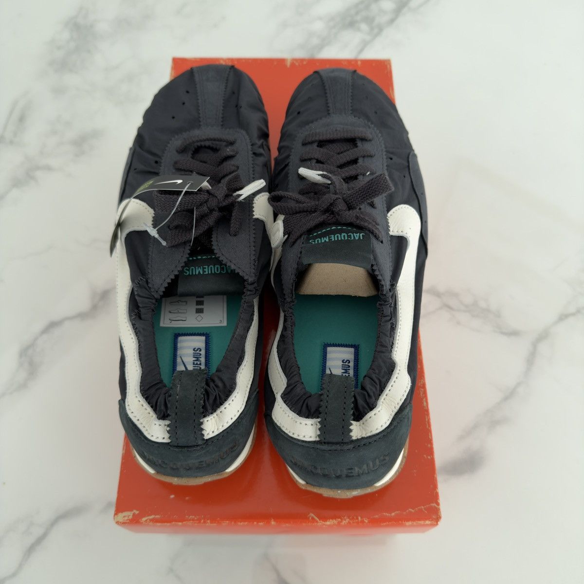 Jacquemus × Nike Jacquemus Nike Moon Shoe Navy US 11 🚫READ DESCRIPTION🚫 Size US 11 / EU 44 - 3 Thumbnail