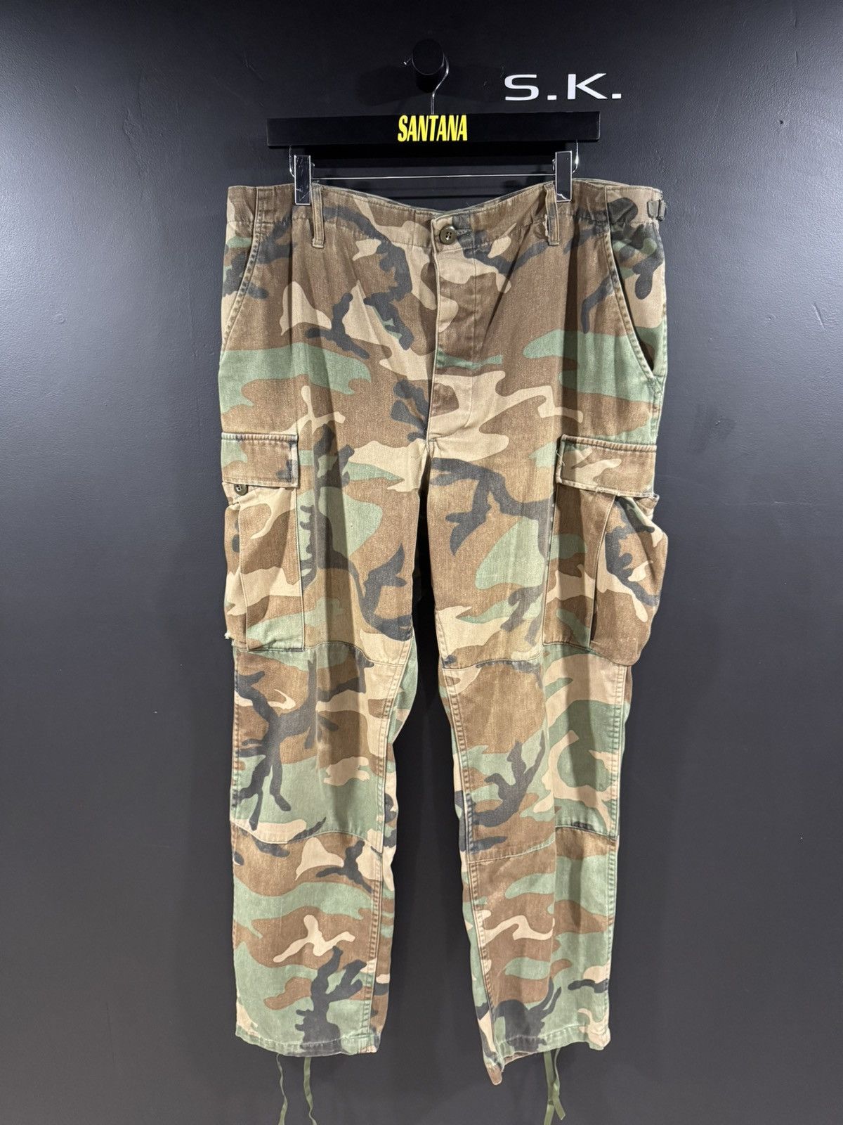 Vintage 1990s Vintage Propper US Military Camouflage Cargo Pants 36 Size US 36 / EU 52 - 1 Thumbnail