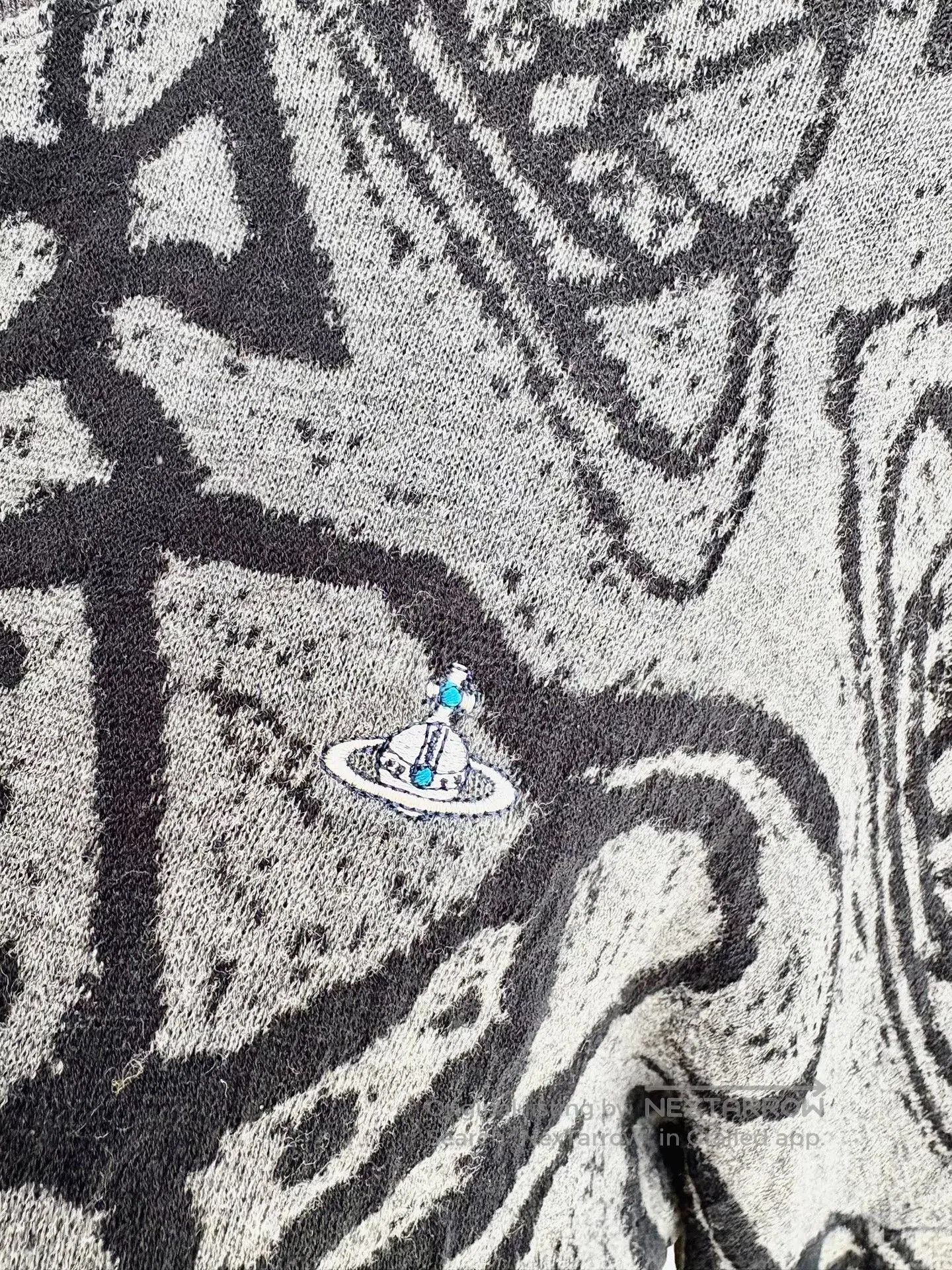 Vivienne Westwood Vivienne Westwood Saturn Print Knit Top. Size M / US 6-8 / IT 42-44 - 6 Thumbnail