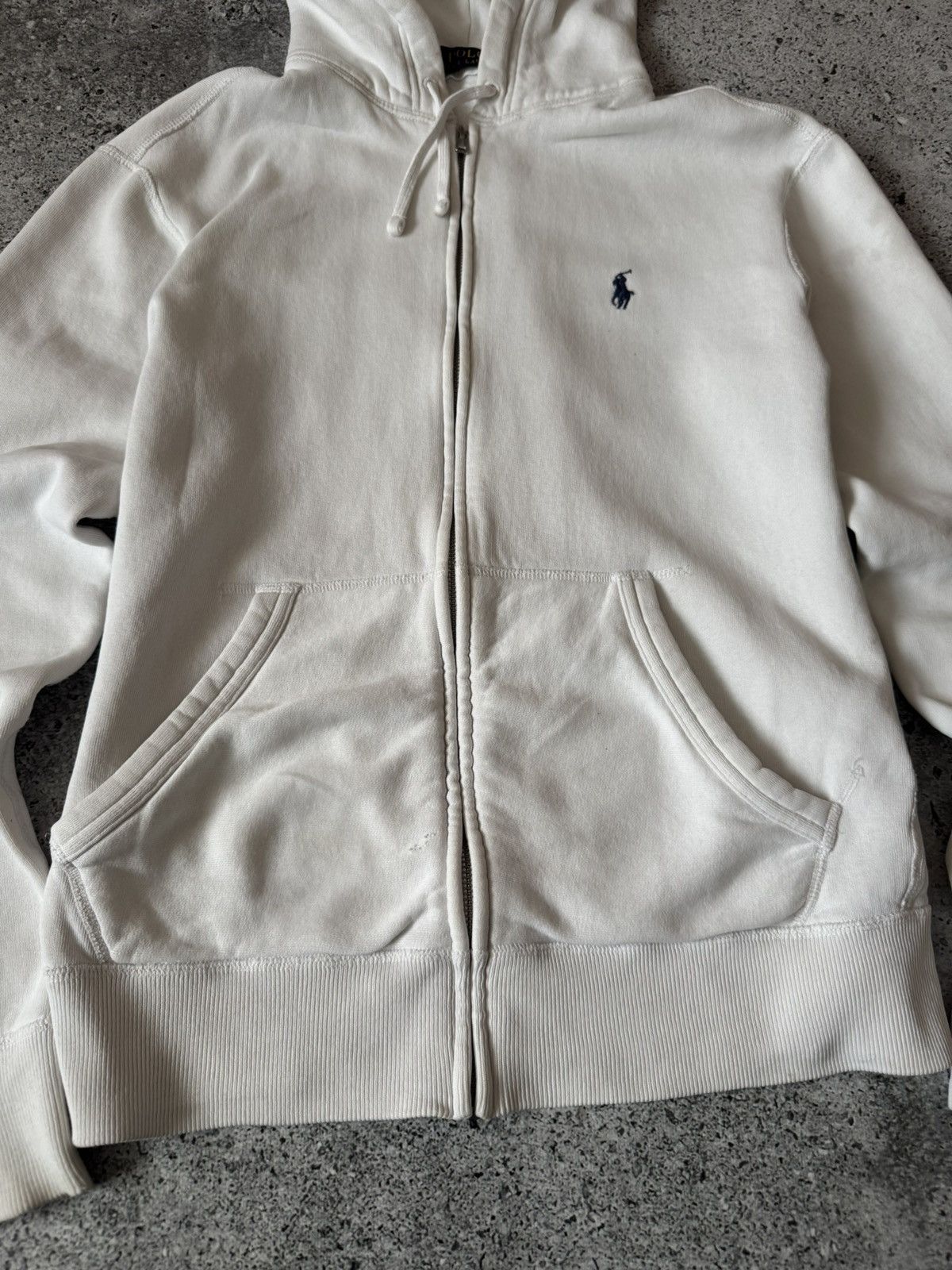 Polo Ralph Lauren Polo Ralph Lauren Full Zipper Hoodie Vintage zip Chief Keef Size US S / EU 44-46 / 1 - 4 Thumbnail