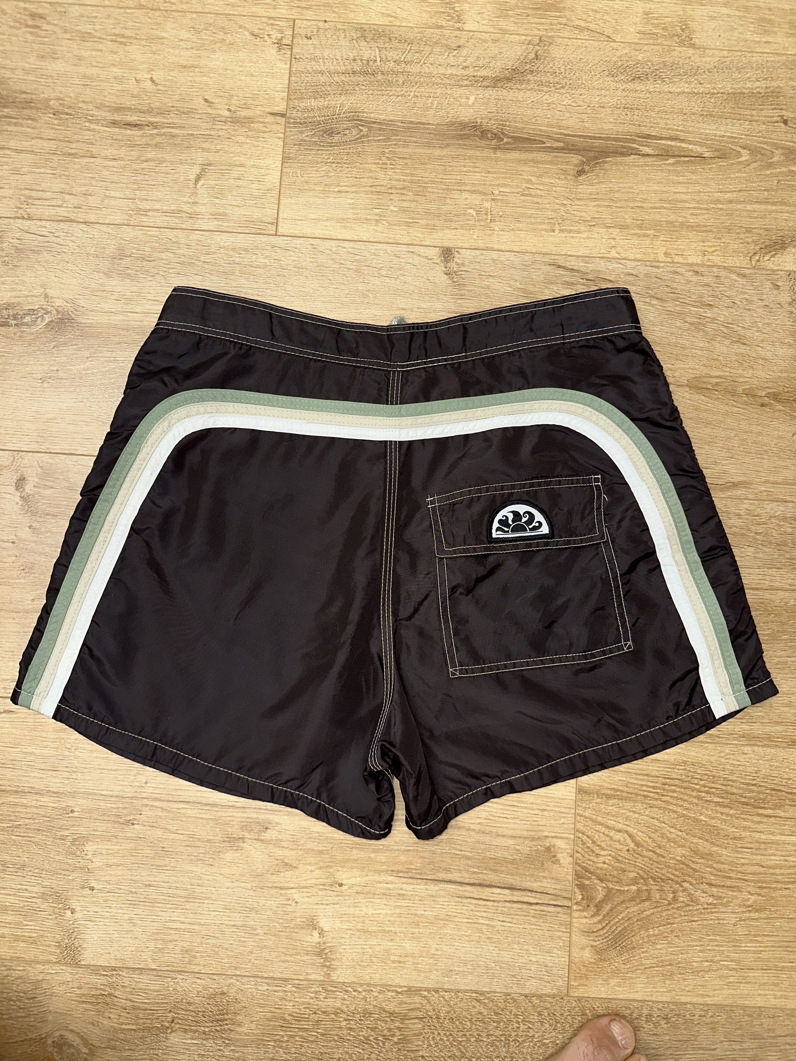 Sundek Rainbow 44-25 Sundek 32 USA Swim Shorts Bath Size 32 Brown Size US 32 / EU 48 - 2 Thumbnail
