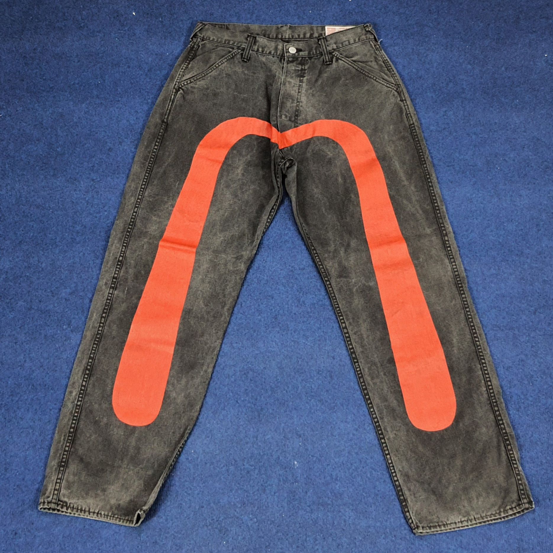 Evisu Vintage Evisu Japanese Brand Custom Red Daicock Denim Size US 30 / EU 46 - 1 Thumbnail
