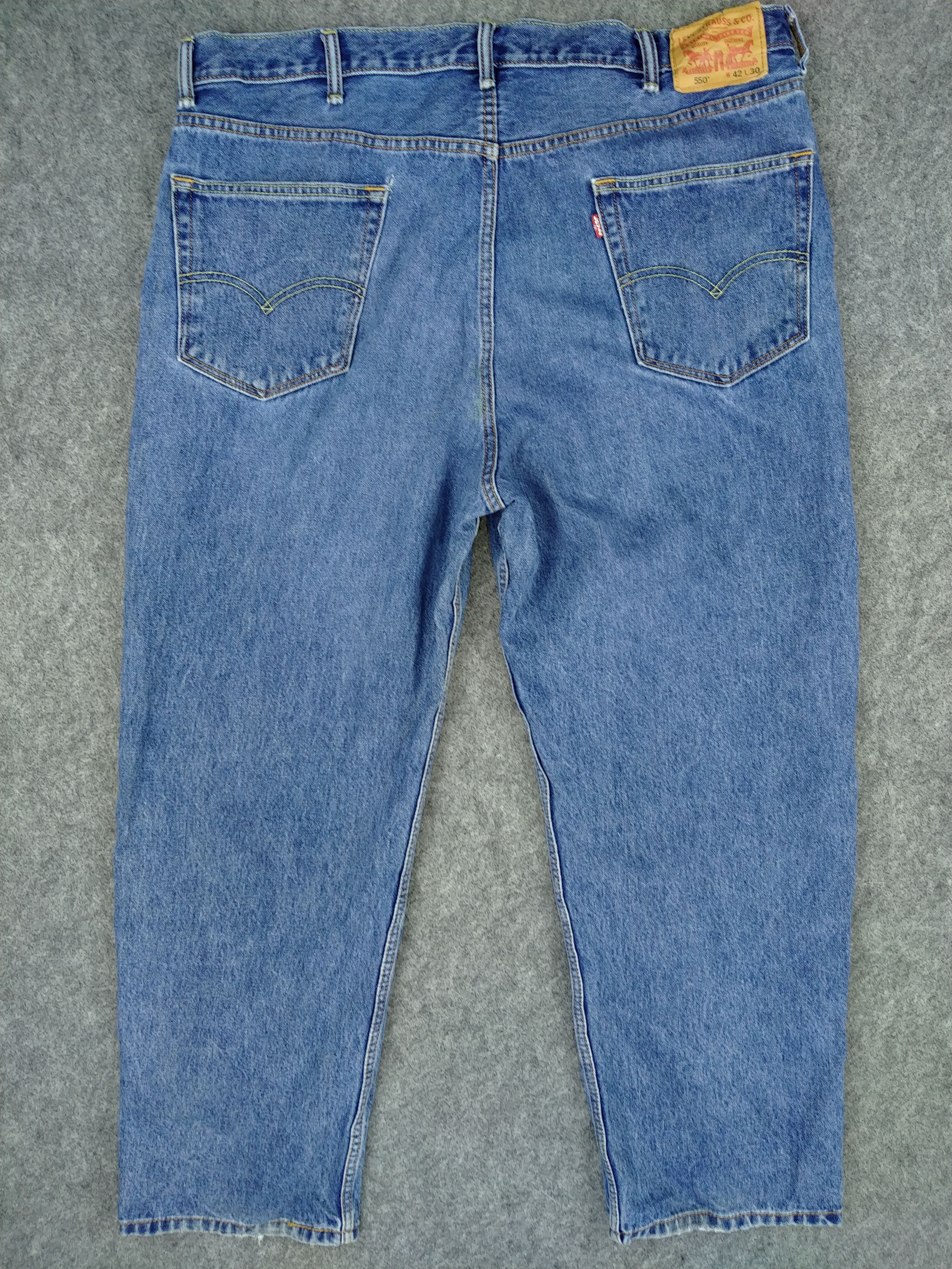 Levi's Vintage Levi's 550 41x29 Denim -JN324 Size US 41 - 2 Thumbnail