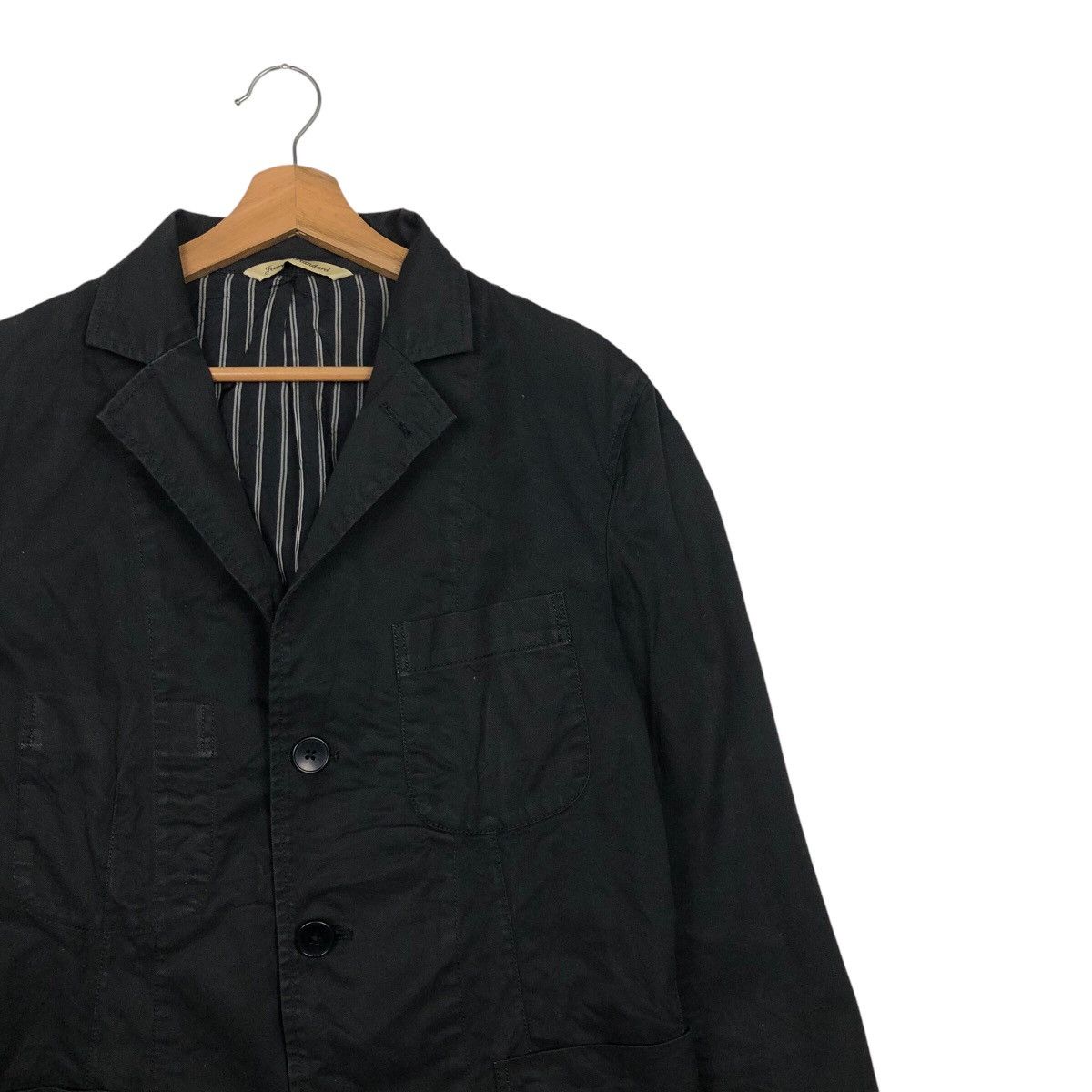 Issey Miyake 📌Vintage Chore Work Jacket Journal Standard Blanket Striped Size US L / EU 52-54 / 3 - 7 Thumbnail