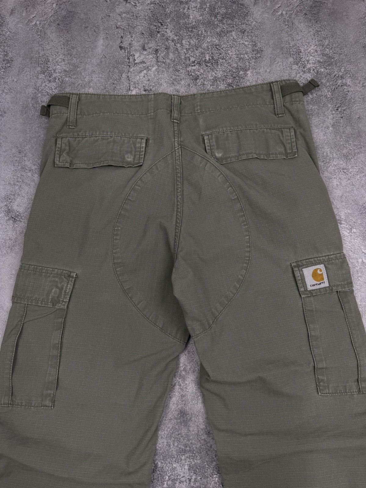 Carhartt Carhartt Men Cargo Pants Olive Cotton Size 29 Size US 28 / EU 44 - 2 Thumbnail