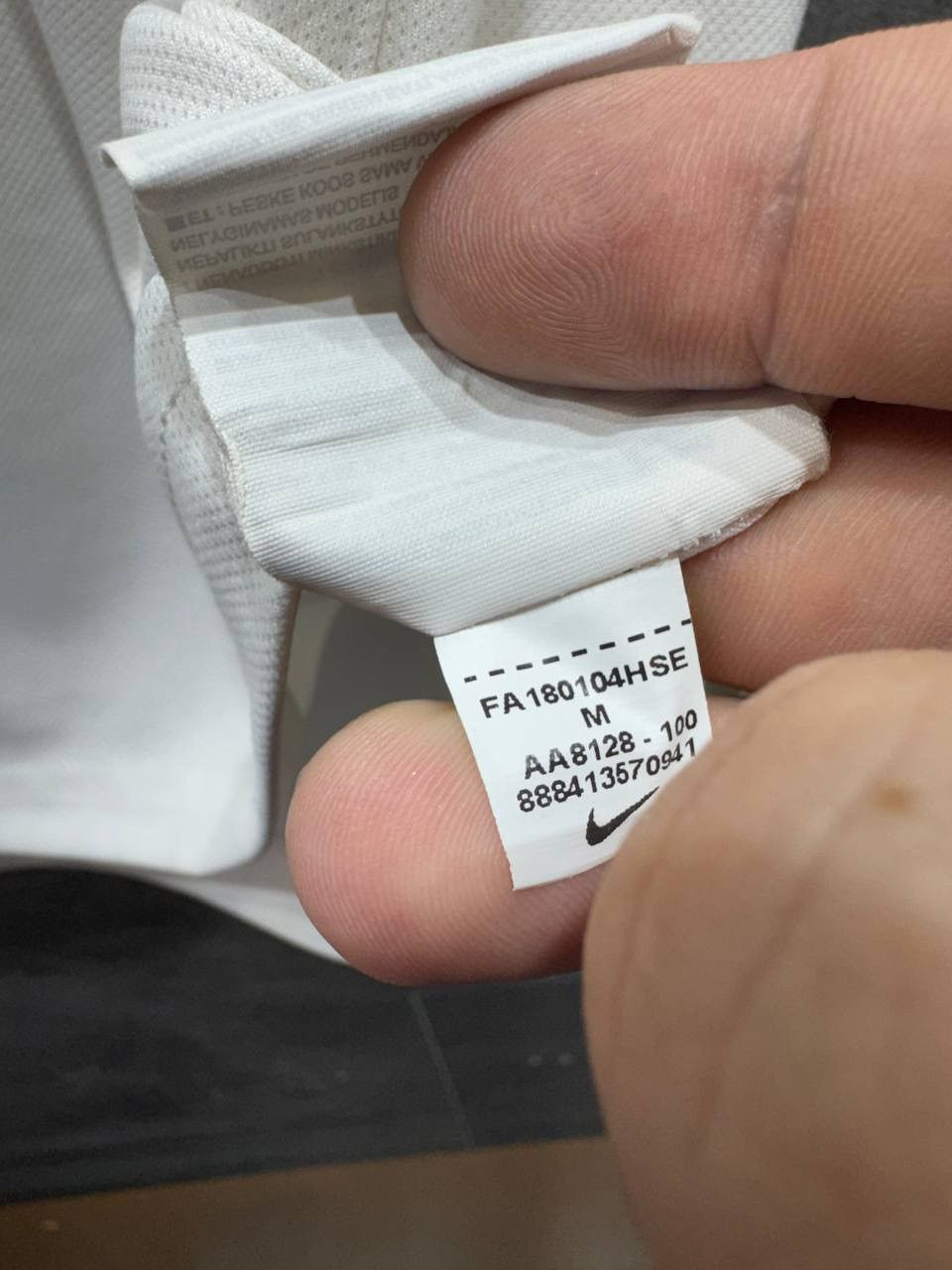 Vintage Nike FC Football Club Sem Risco Nao Ha Vitoria White Jersey Size US M / EU 48-50 / 2 - 13 Thumbnail