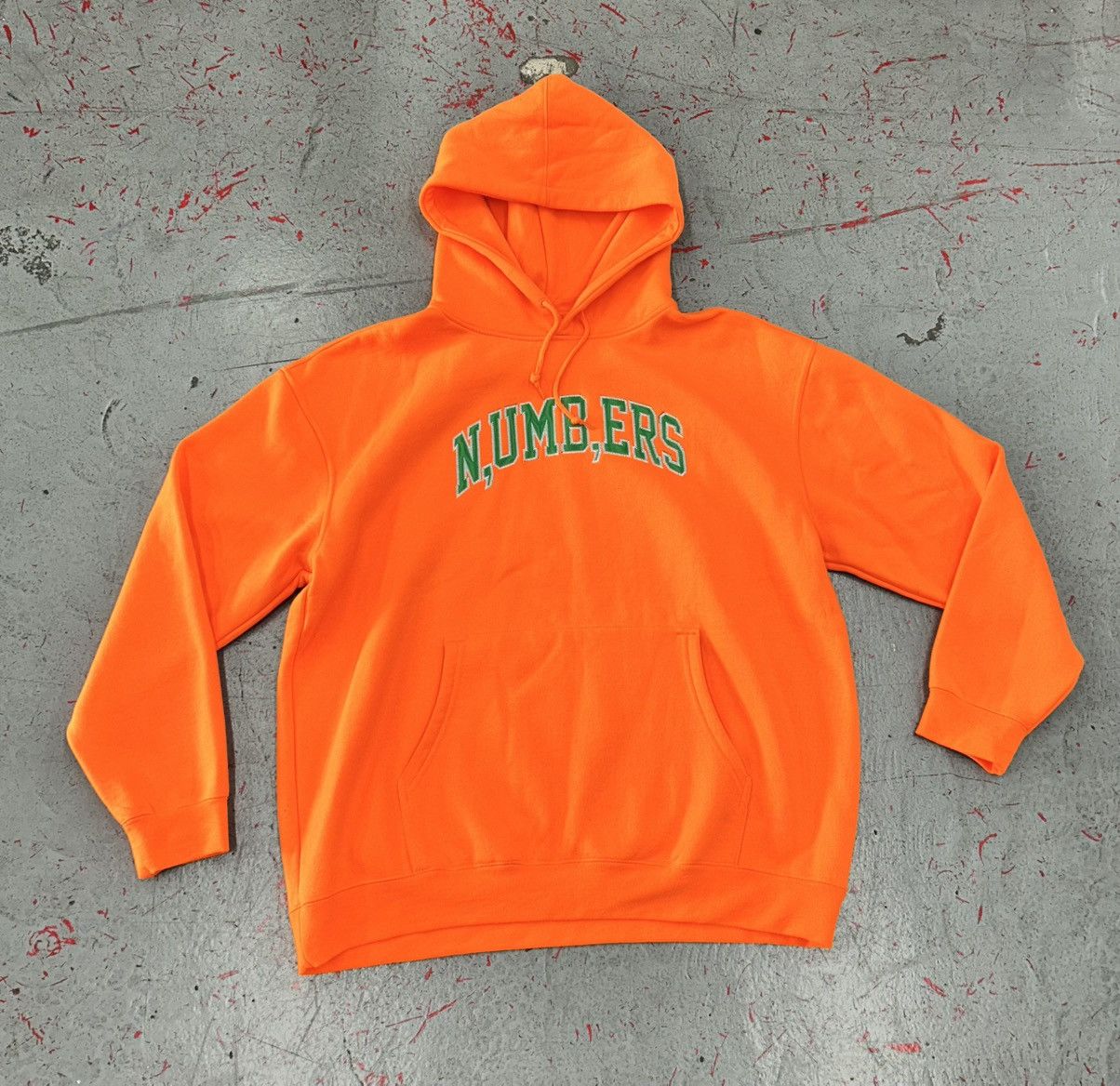 Midnight Organic Larry June x Midnight Organic Numbers Hoodie Size