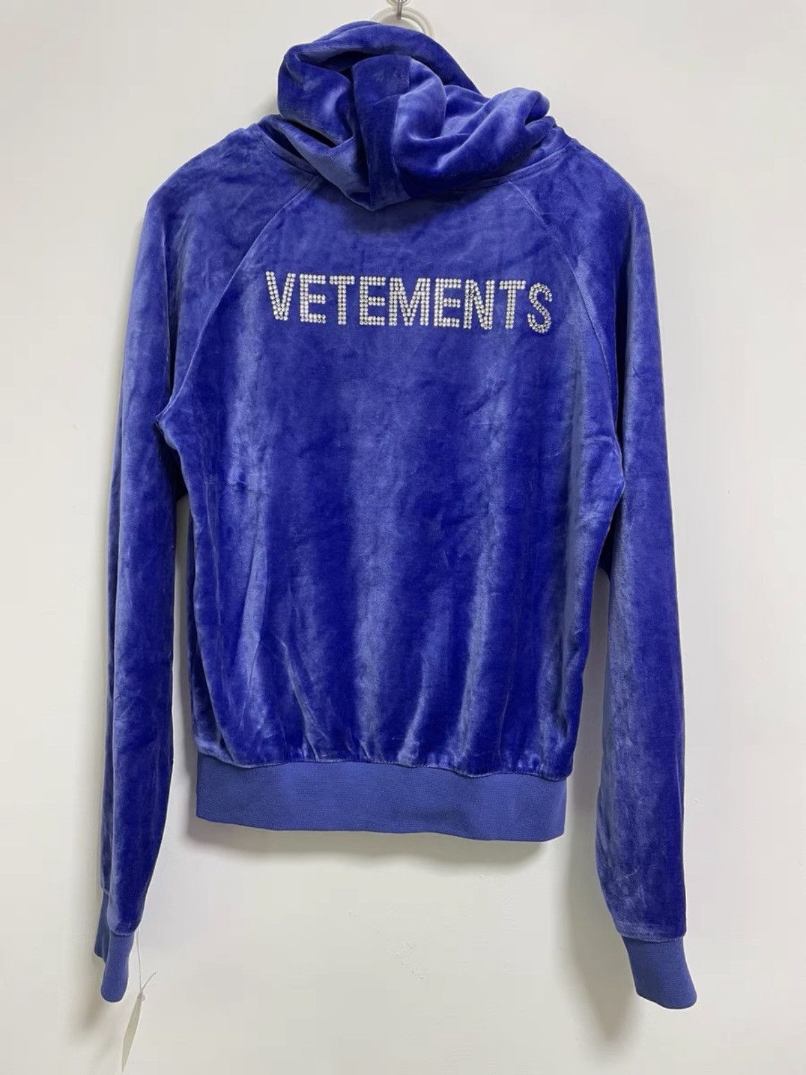 Vetements Vetements blue diamond hoodie Size US XXS / EU 40 - 1 Thumbnail