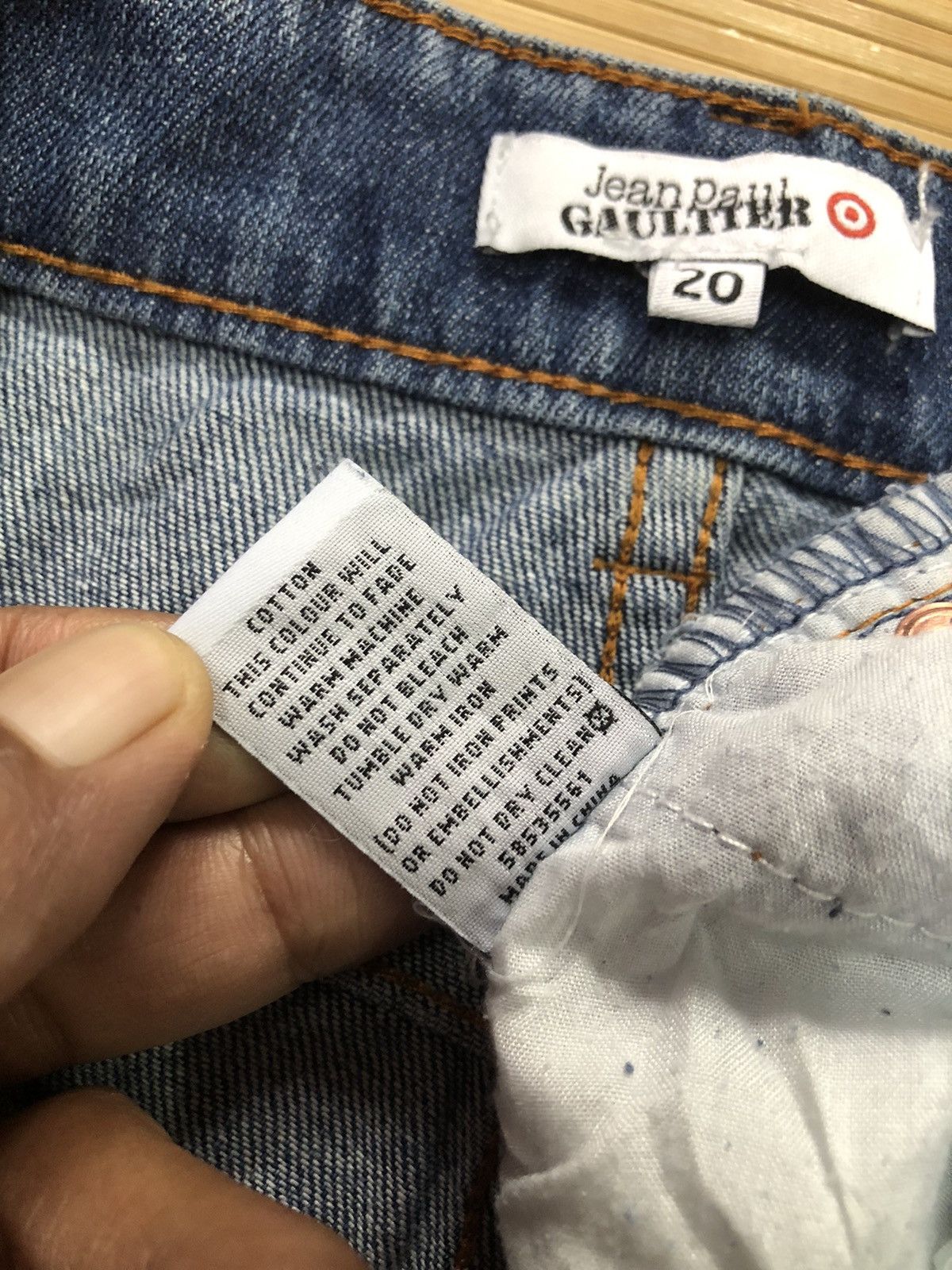 Jean Paul Gaultier Jean Paul Gaultter jean’s patchwork original design Size US 41 - 6 Thumbnail