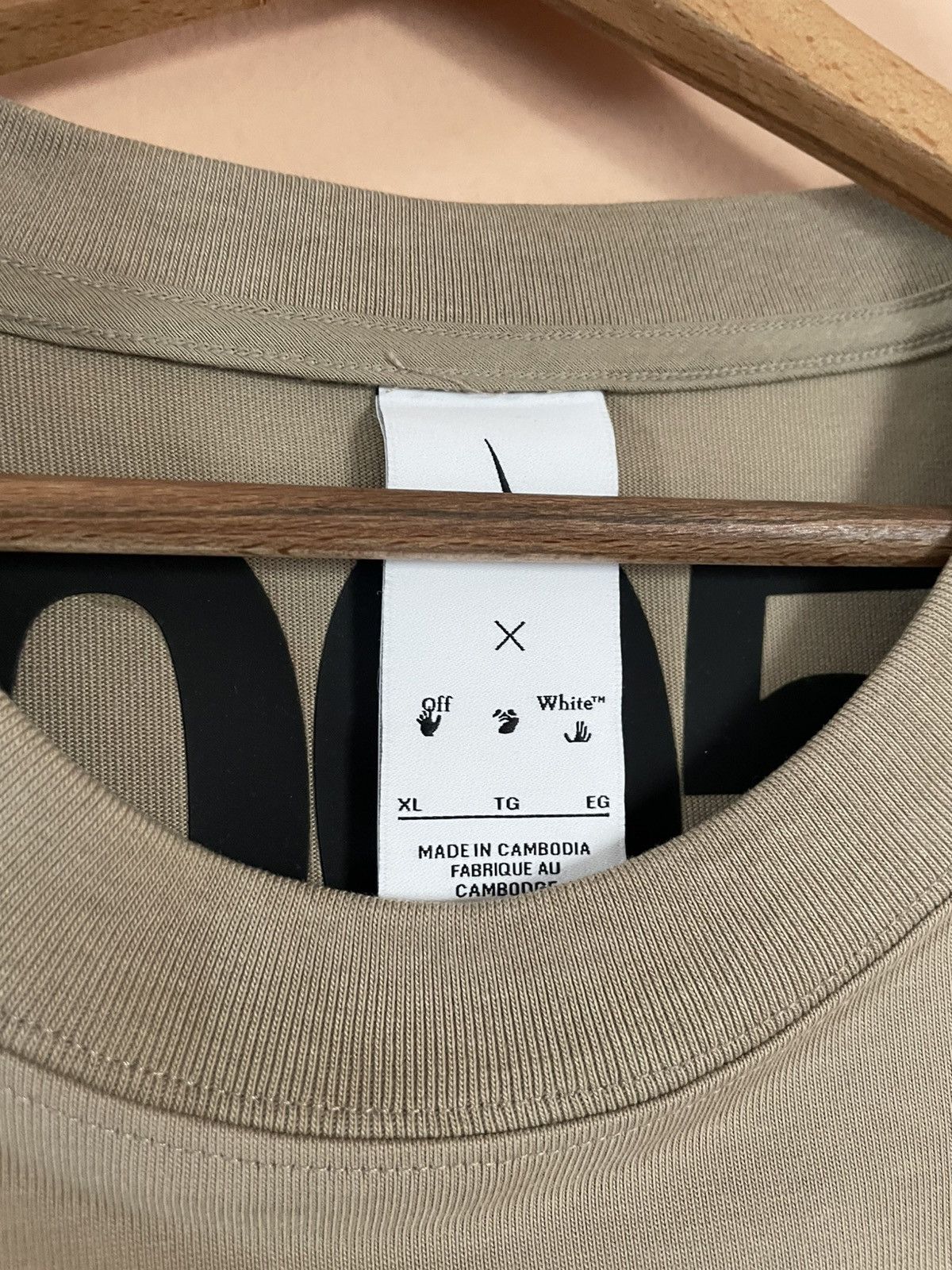 Nike × Off-White Nike X Off-white Heavyweight T-shirt Size US XL / EU 56 / 4 - 4 Thumbnail